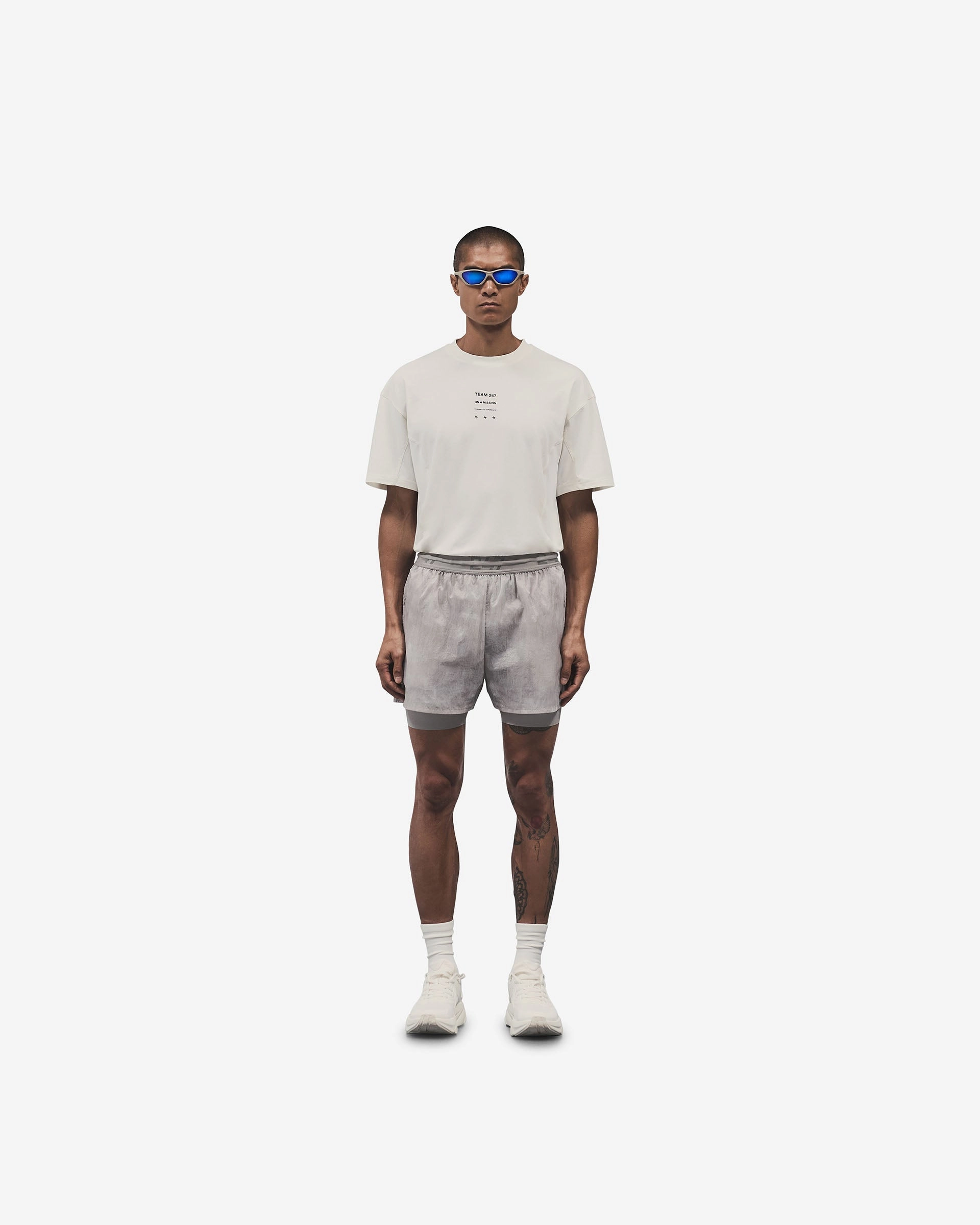 Summer essentials Cool Comfort 247 Trail Shorts - Chalk