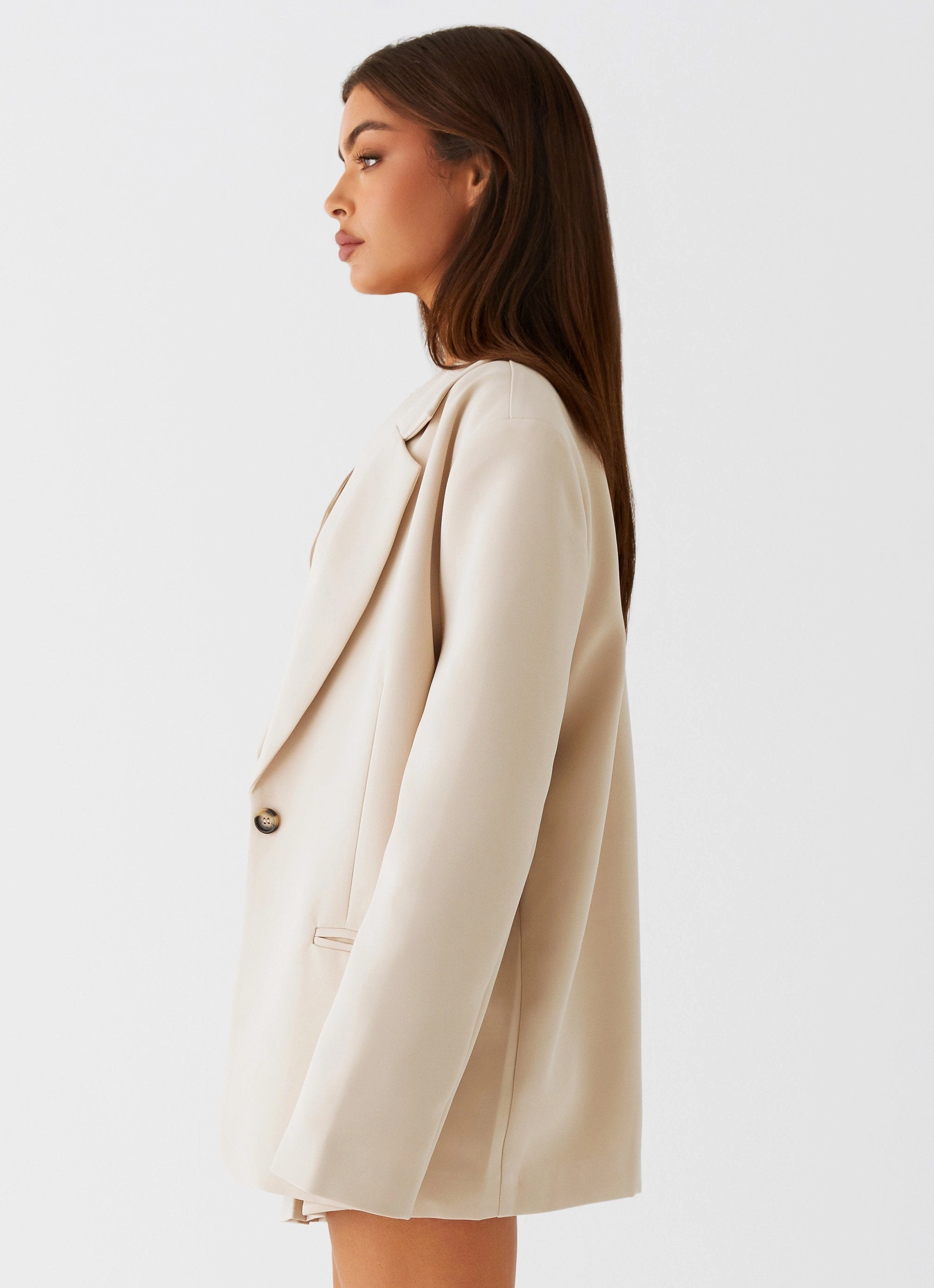 Cool Climate Stealth Mode Blazer - Beige