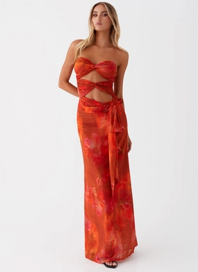 Roame Maxi Skirt - Amber Outfit Lookbook
