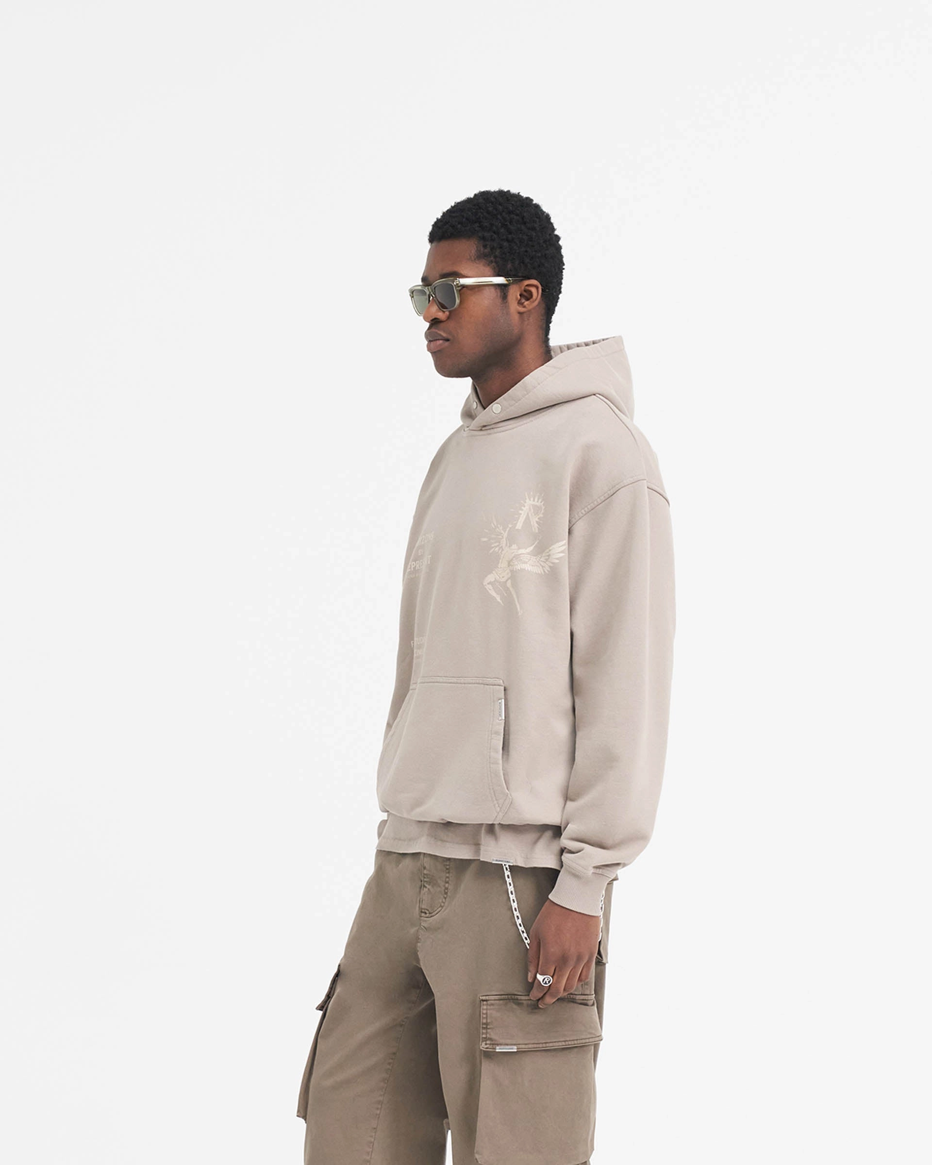 Daily Comfort Bilby like Icarus Hoodie - Taupe