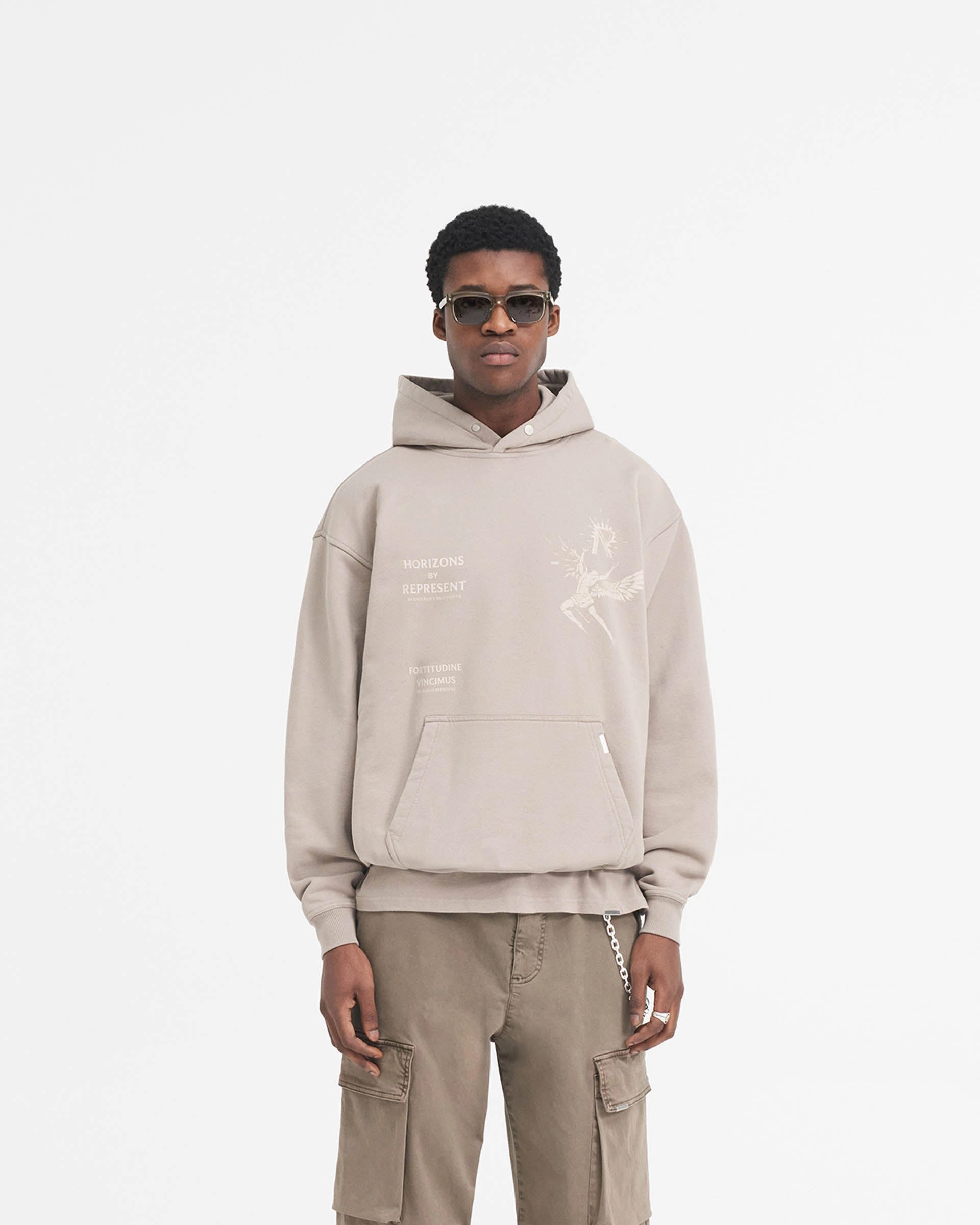 Icarus Hoodie - Taupe Easy Layer Antelope like