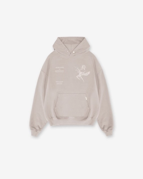 Soft Material Mode Feel Icarus Hoodie - Taupe