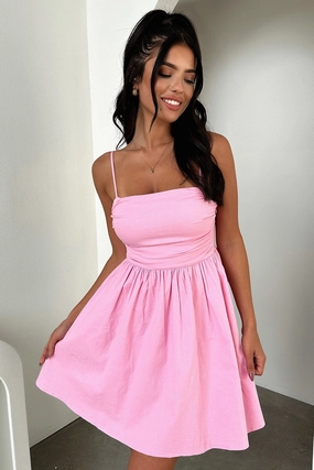warm tones Miley Mini Dress - Pink
