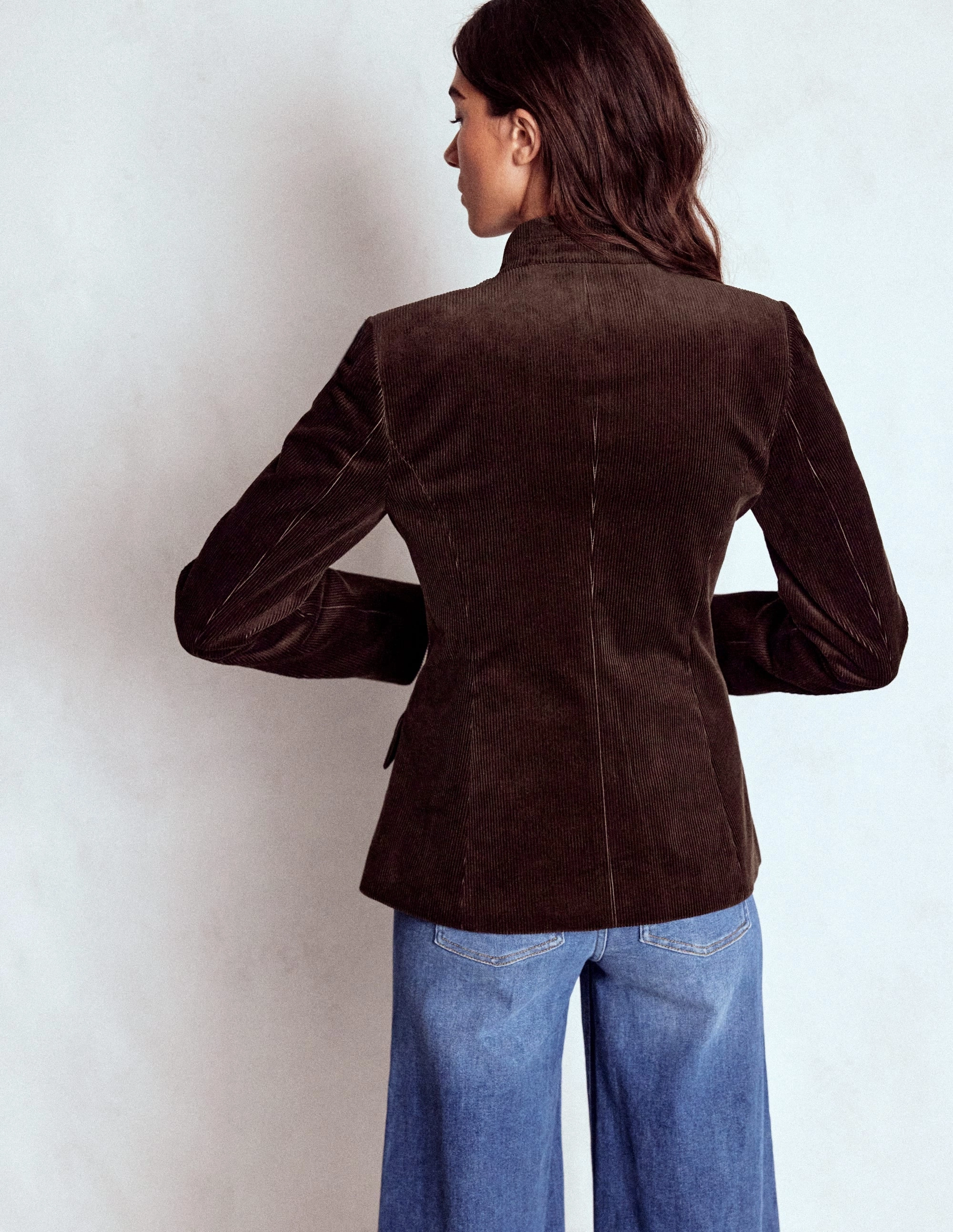 Military Cord Jacket-Espresso Midweight Layer
