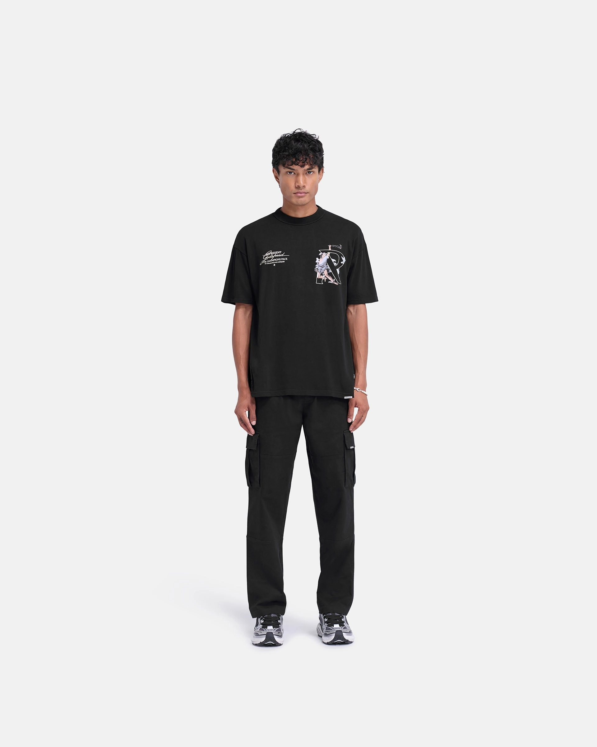 Cargo Pant - Black Sport Performance Design TearResistantPanels