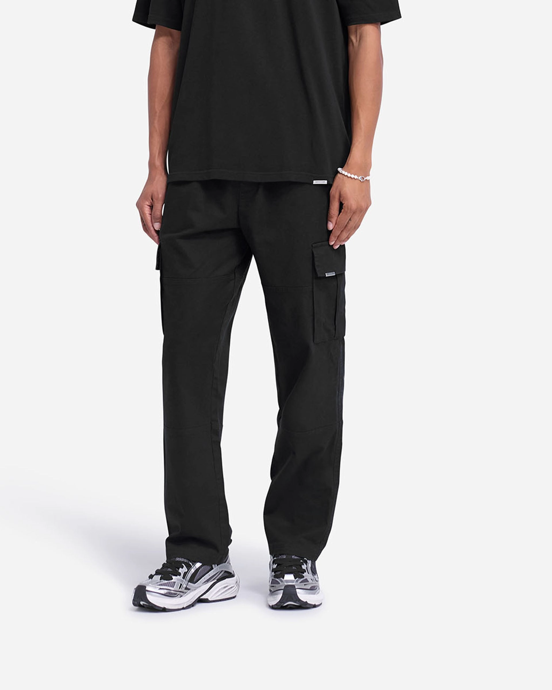 Cargo Pant - Black Anti Static Lining Comfy Feel