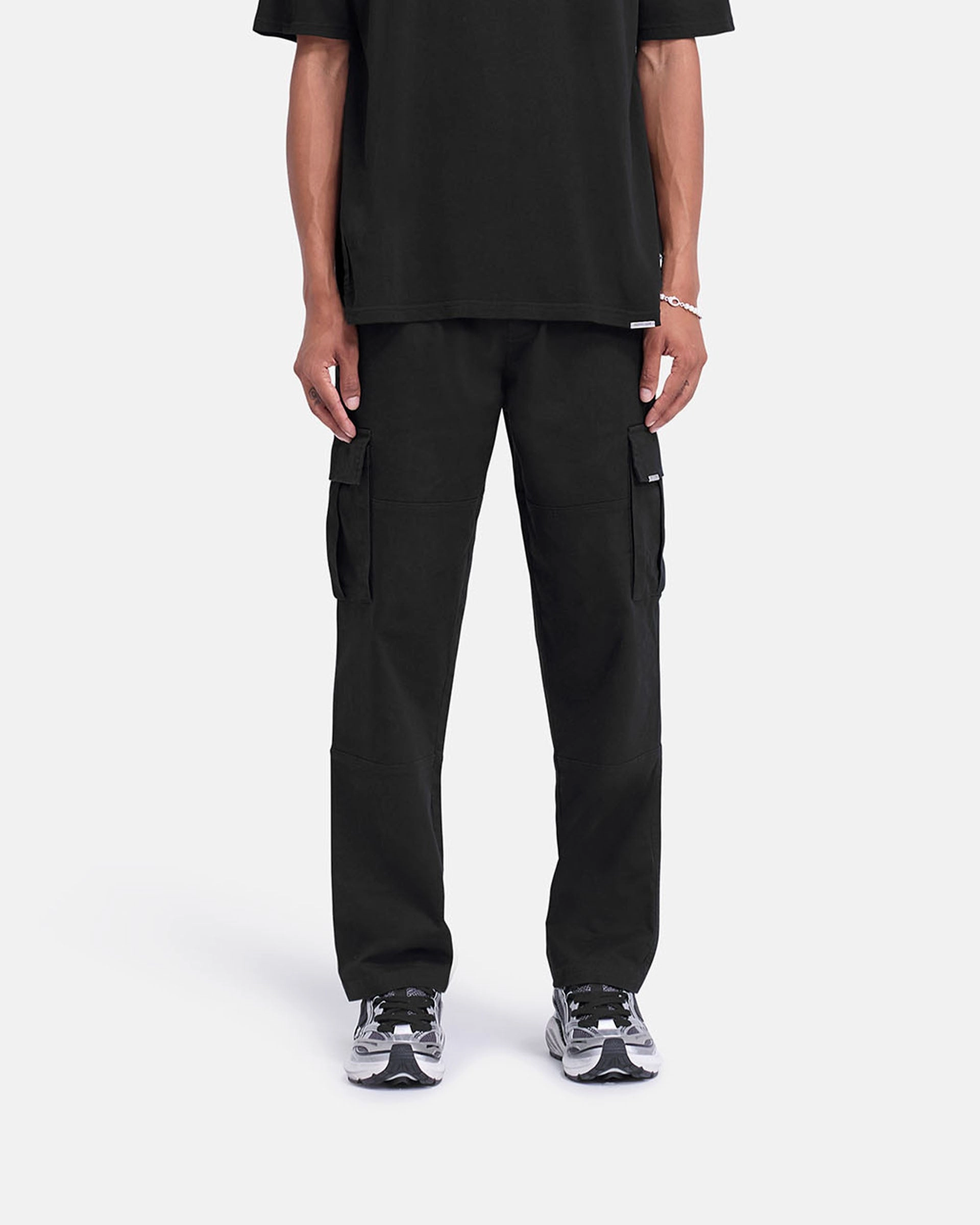 Cargo Pant - Black Durable Wear TearResistantMaterial