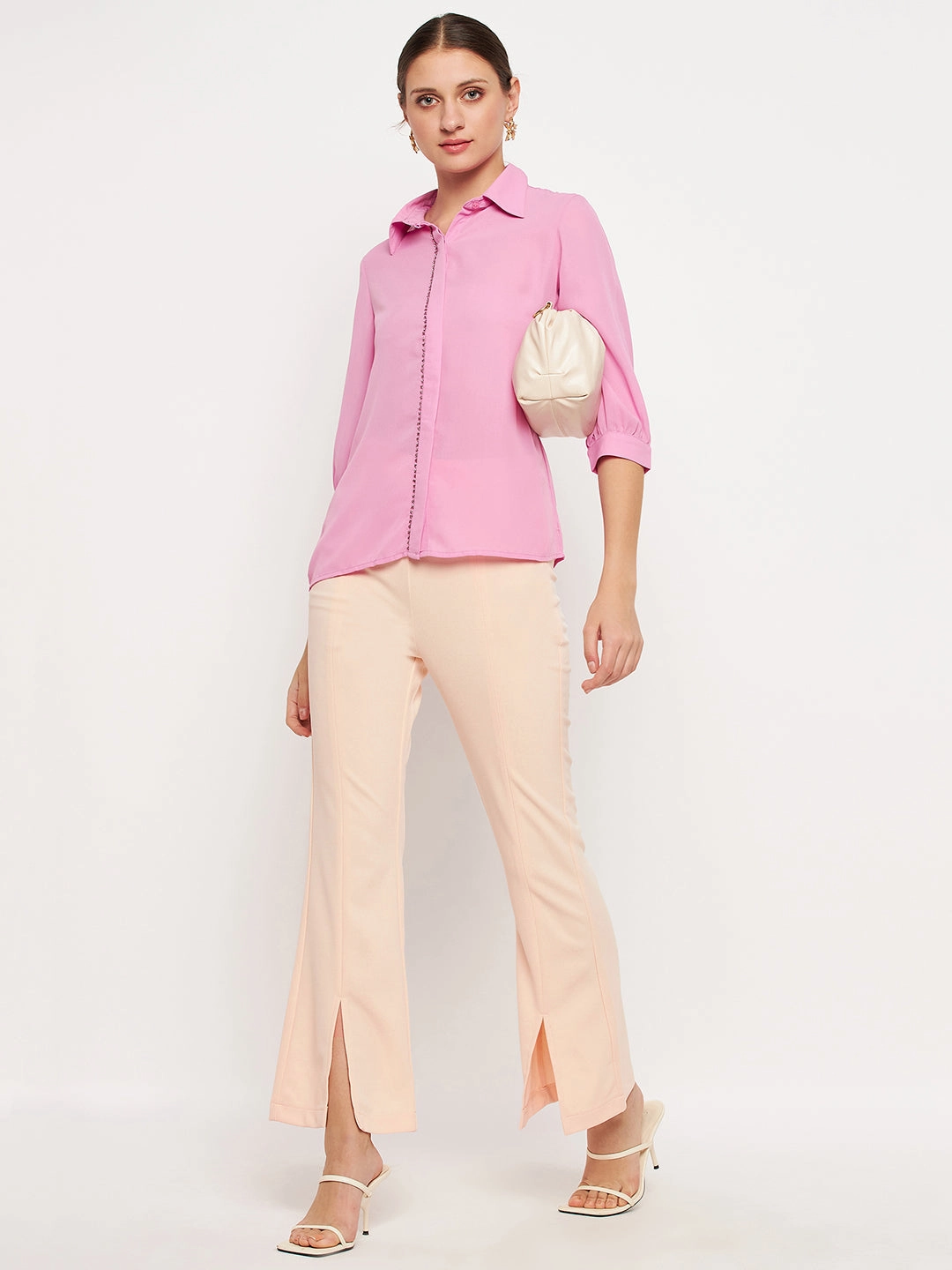 Layered Wear Madame Beige Trouser