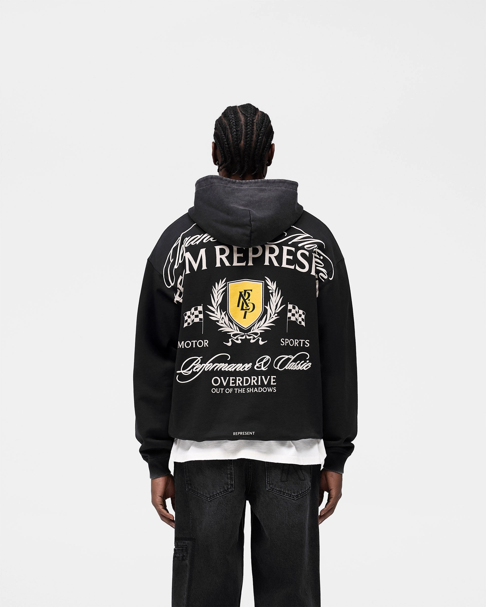 Crest Hoodie - Vintage Black City Sense Wallaby like