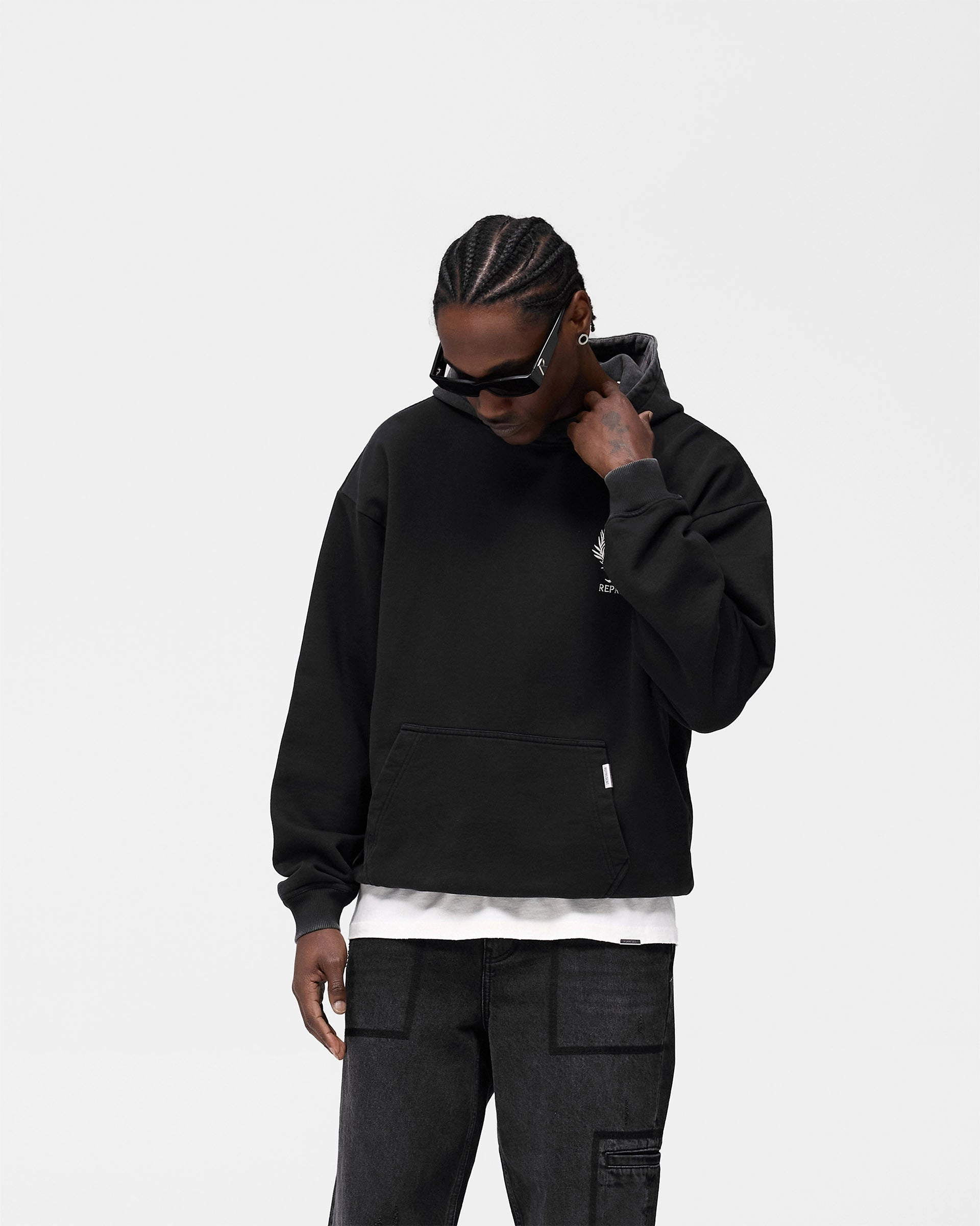City Energy Crest Hoodie - Vintage Black