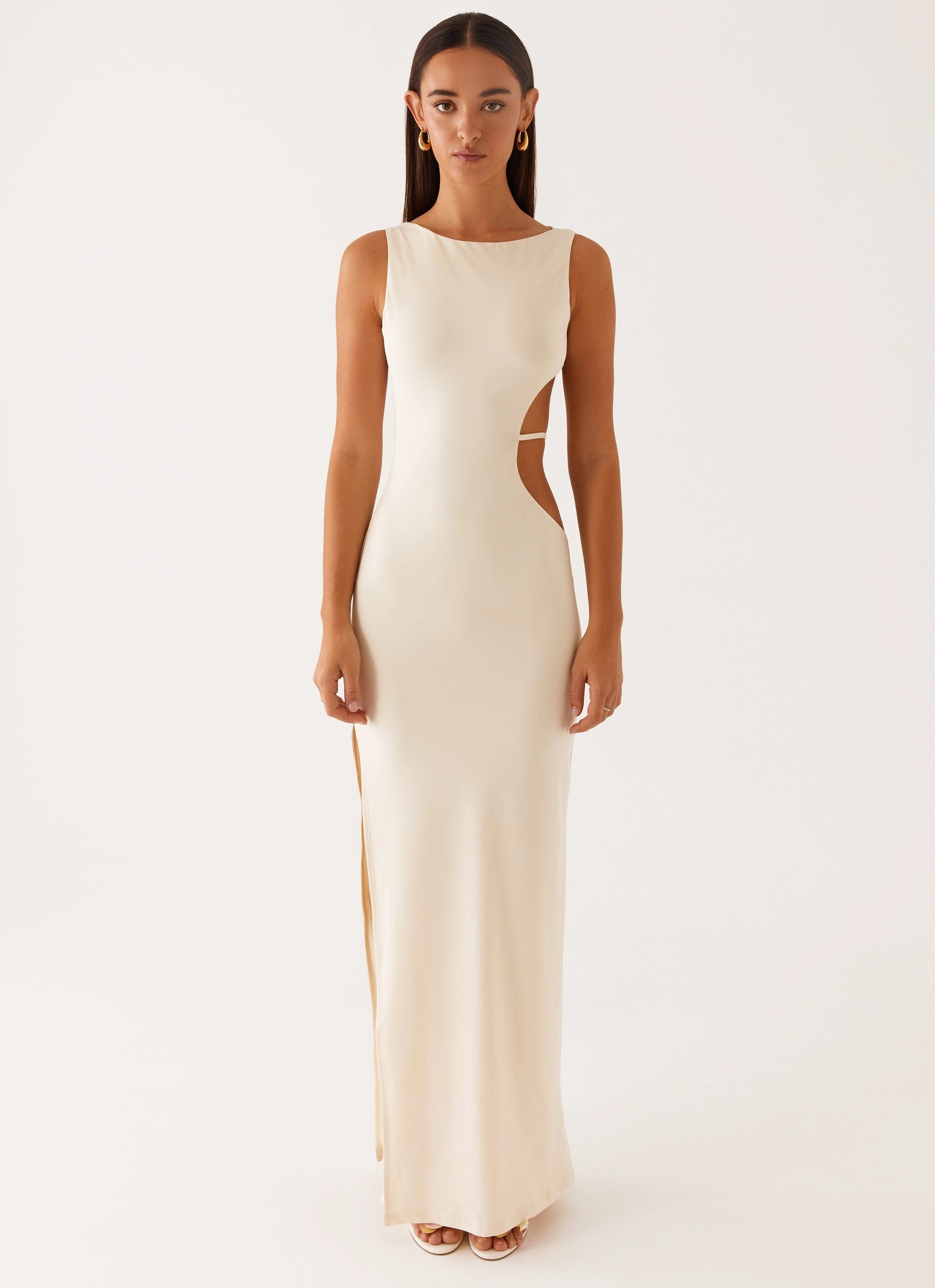 Sutton Maxi Dress - Yellow NonSlipClosure