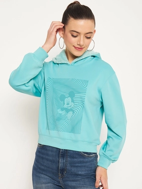 bead accents Madame Mint Disney Print Sweatshirt