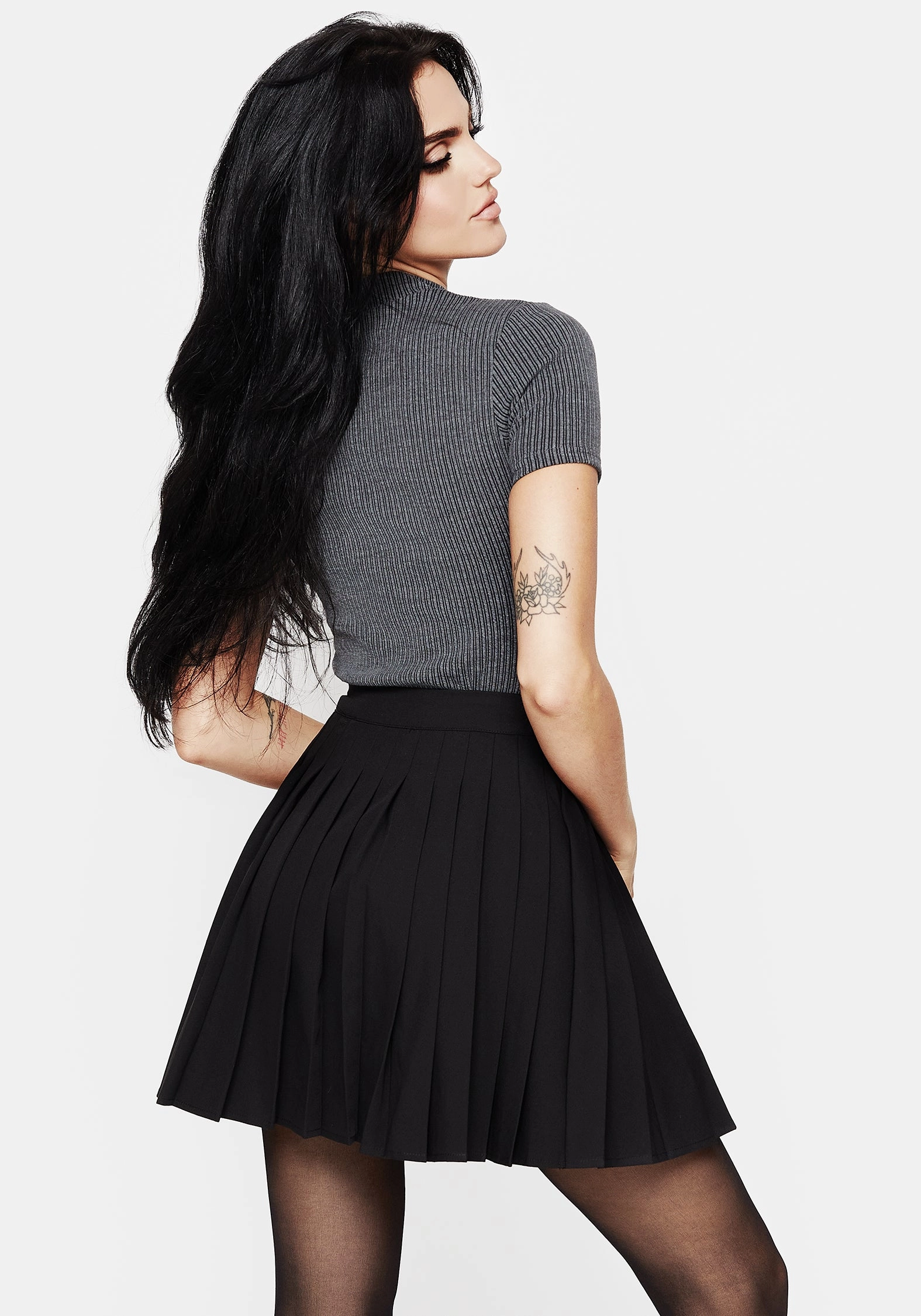 Versatile Fit Moonage Pleated Mini Skirt
