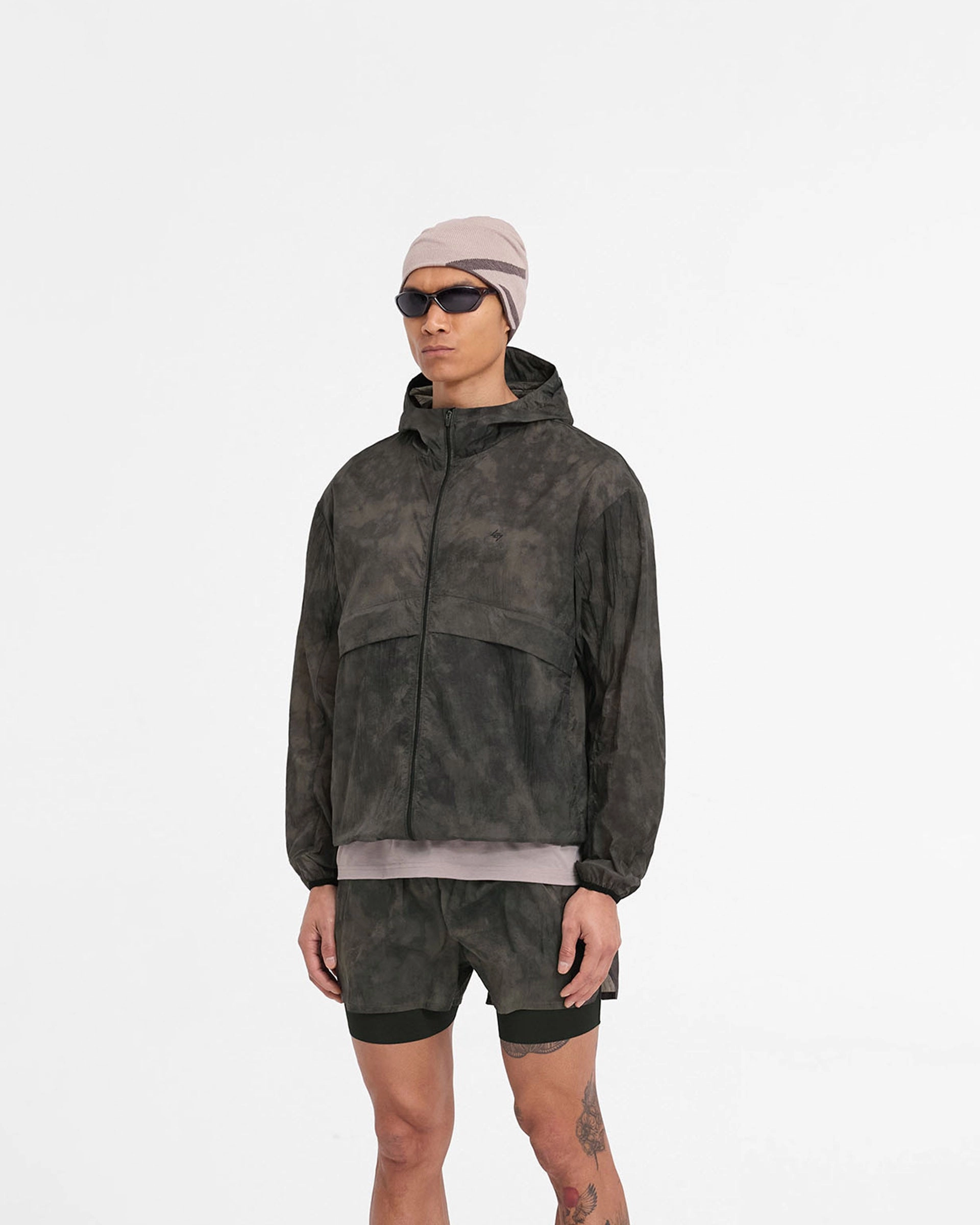 247 Hooded Training Jacket - Terrain DoubleLayeredHem Comfort Focused Design