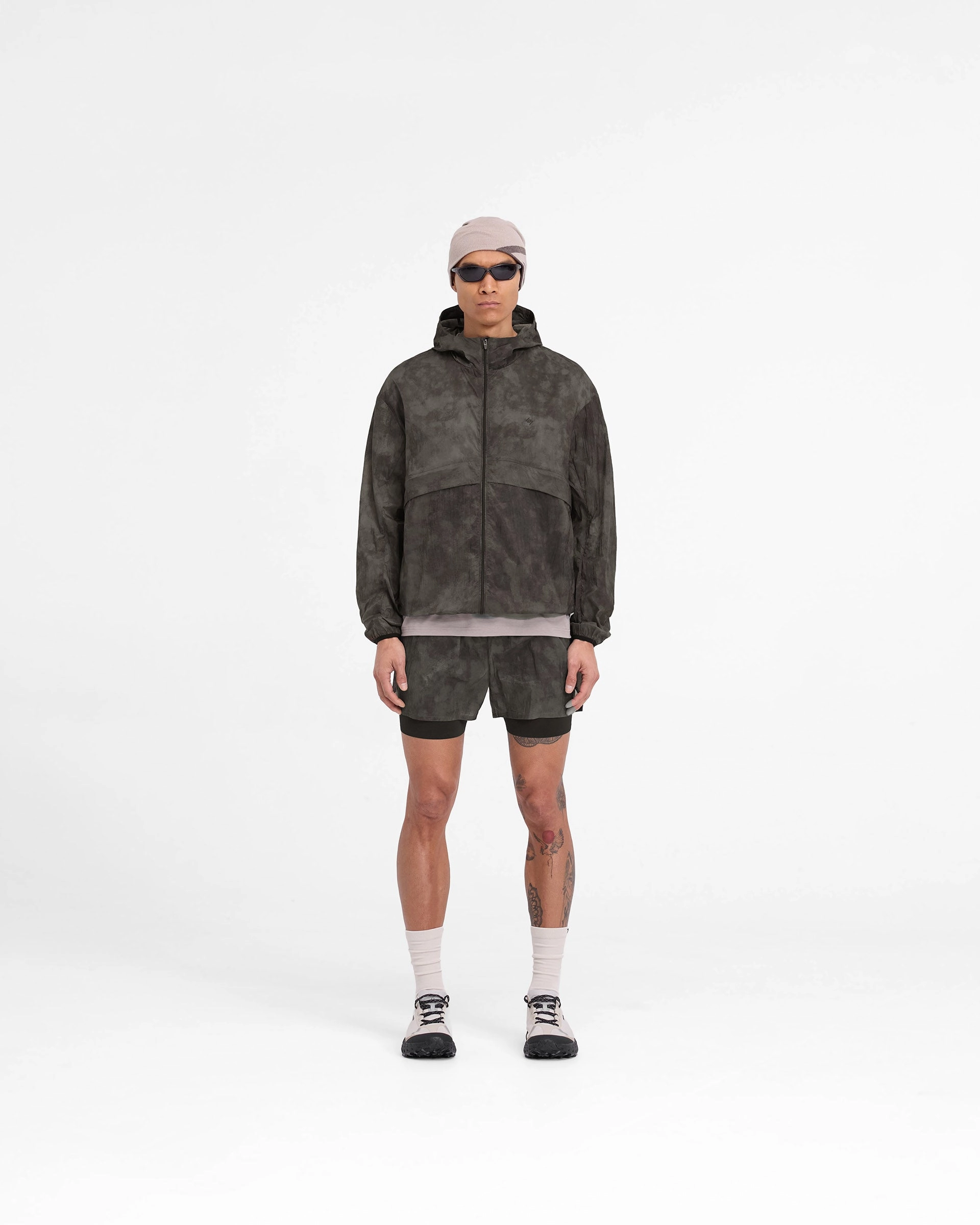 Ergonomic Shoulder Cut High Tensile Reinforcement 247 Hooded Training Jacket - Terrain