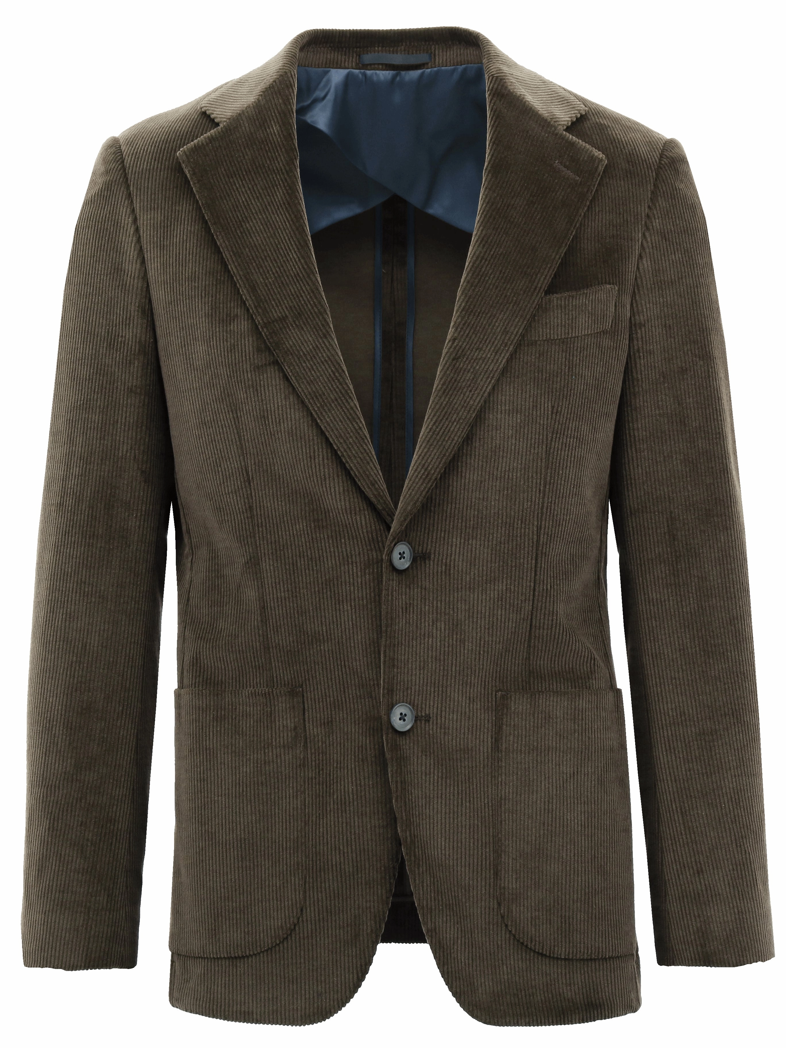Casual Style Genoa Buggy Brown Corduroy Sports Jacket