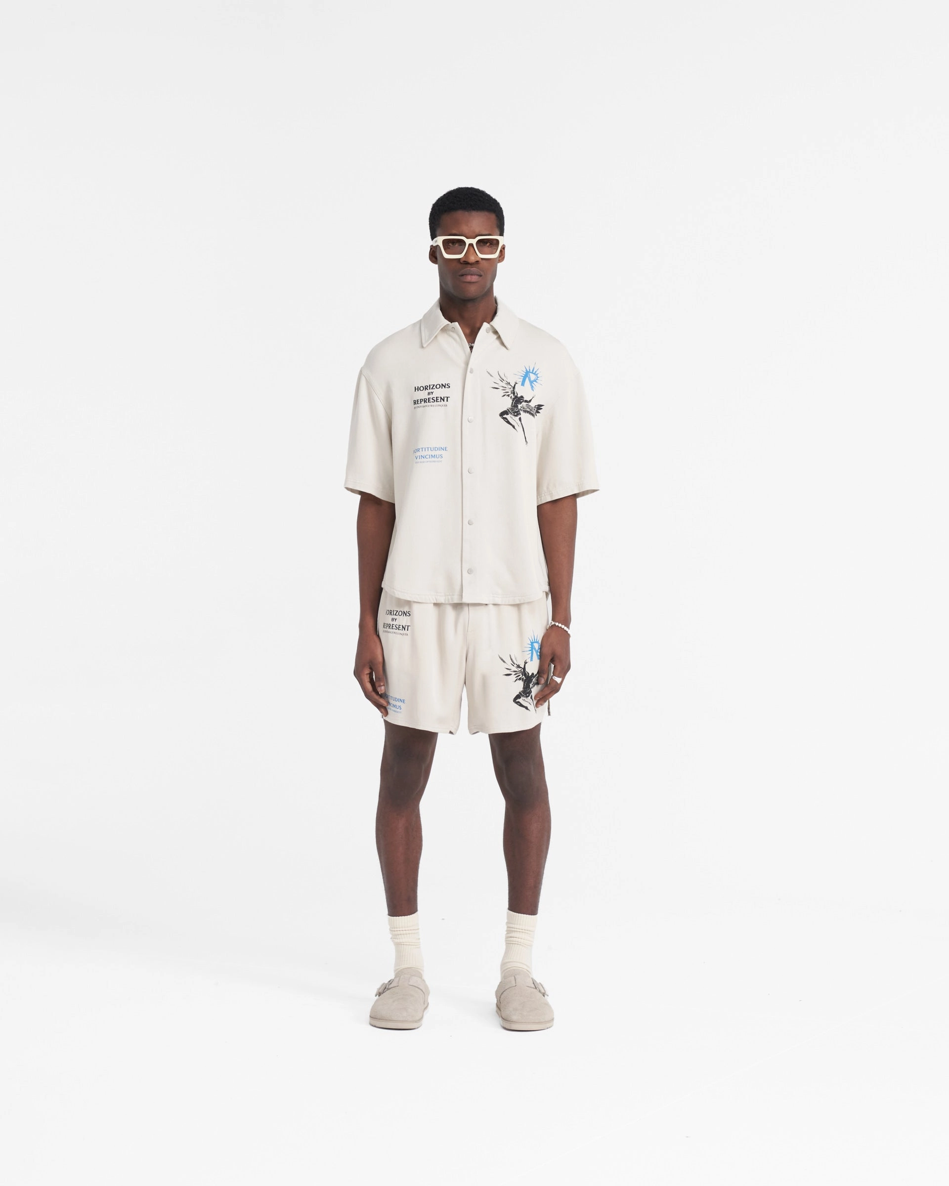 Icarus Short - Off White TaglessLabeling