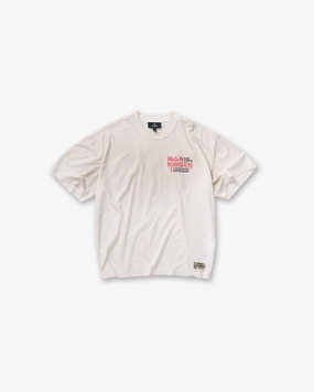 Stylish Day Wear Comfy Vibe Represent X Iron Maiden Anniversary T-Shirt - Washed Ecru