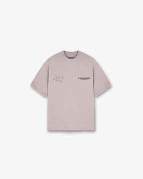 Ultimate Wear Chilly Comfort Wear 247 Future Terrains Oversized T-Shirt - Moonrock
