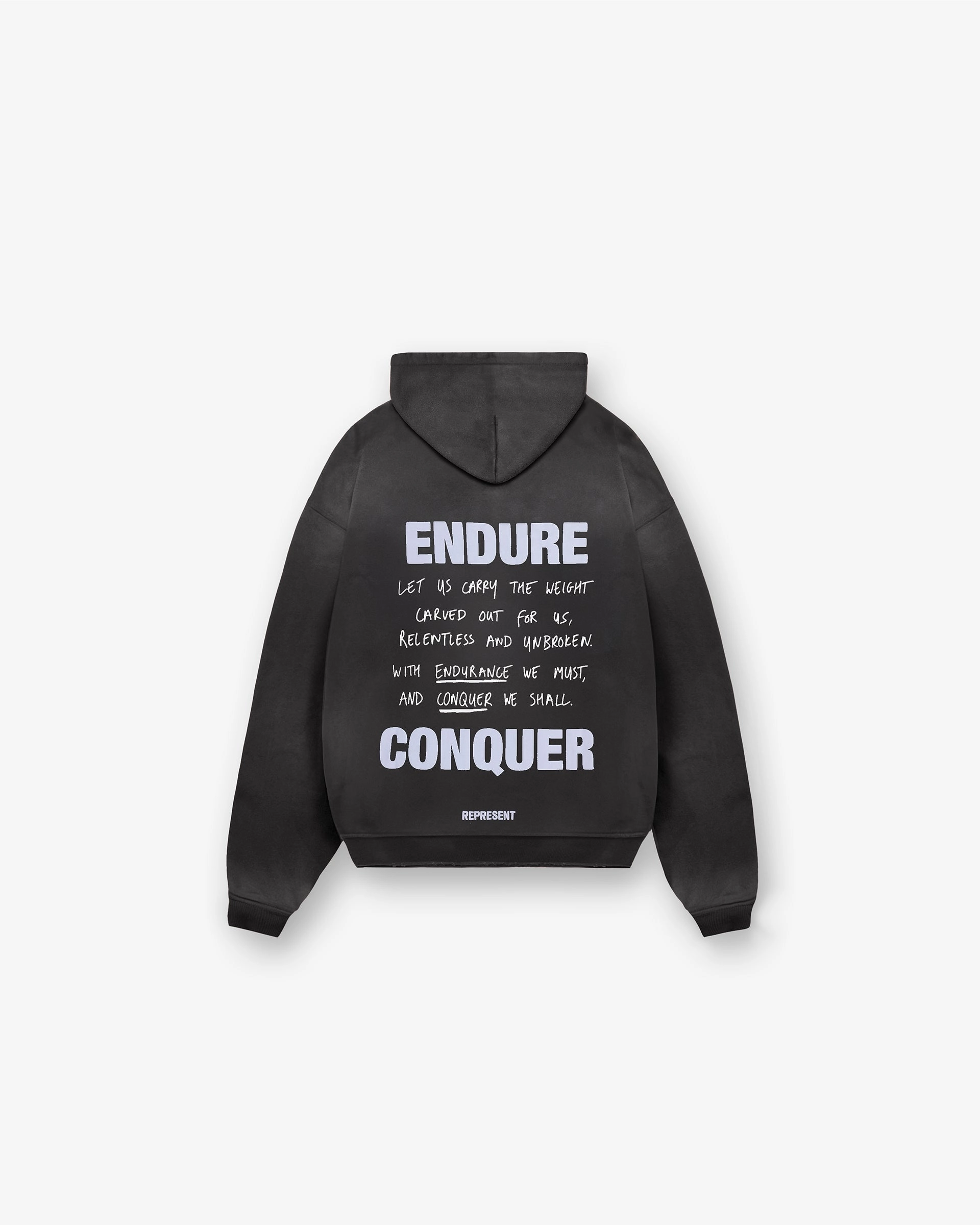 Atlas Hoodie - Stained Black Casual Stretch Easy Layering