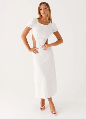 Flattering Shape Design Myley Midi Dress - White