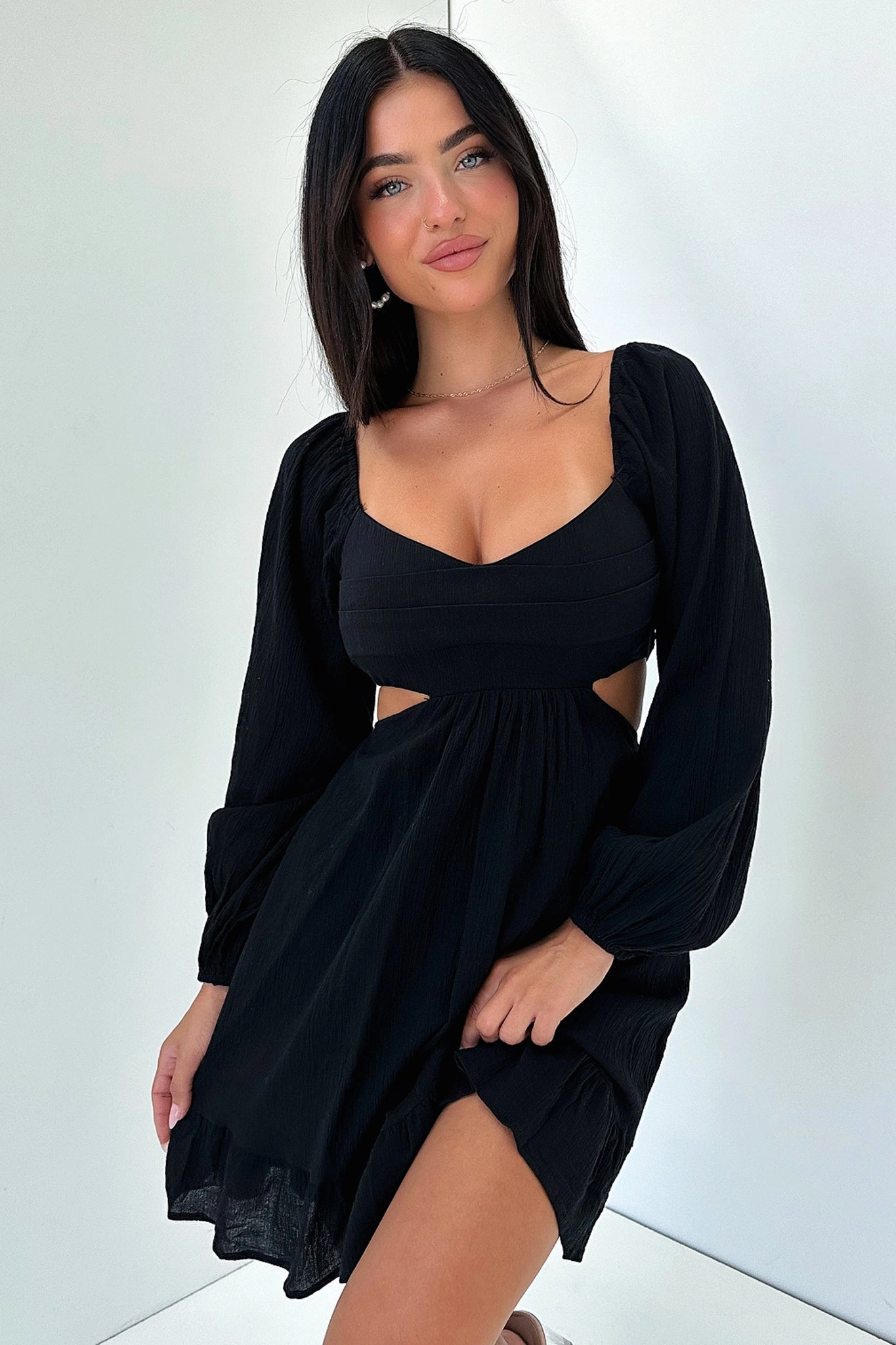 Nicole Dress - Black urban vibe