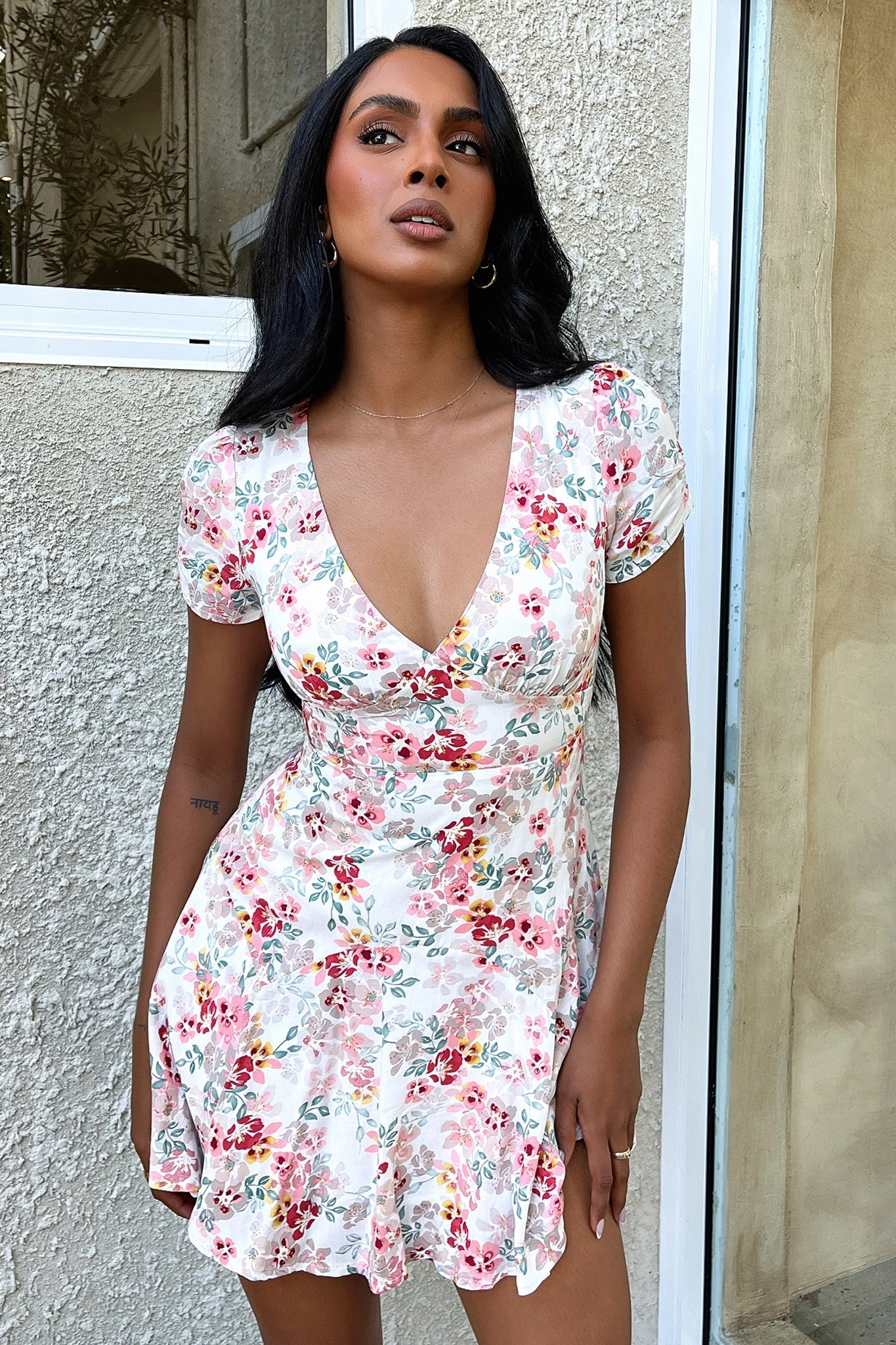 Versatile Wear Nirvana Dress - Pink Floral