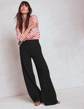 Belgravia Ponte Trousers-Black No Chafe