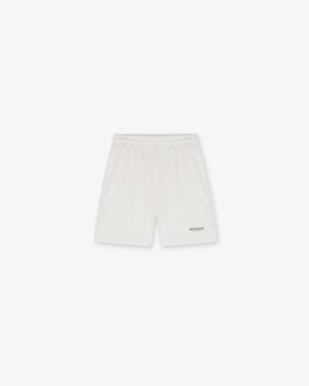 Stylish Look Represent Owners Club Mesh Shorts - Flat White