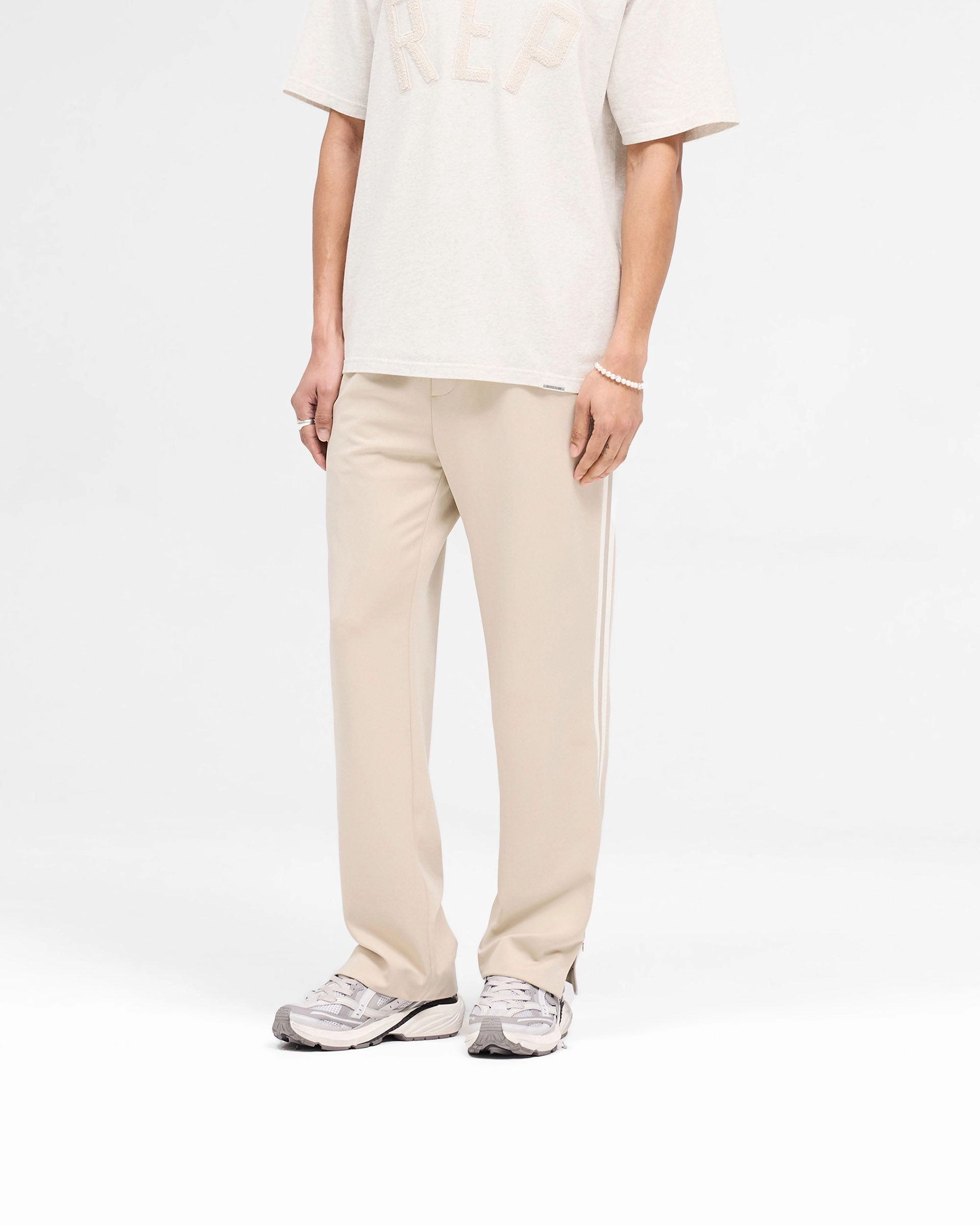 Odor Resistant Tailored Track Pant - Stone
