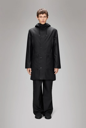 Nome Long Parka RubberizedButtonClosures