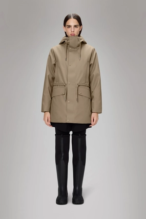 RubberizedTrim Nome String W Parka