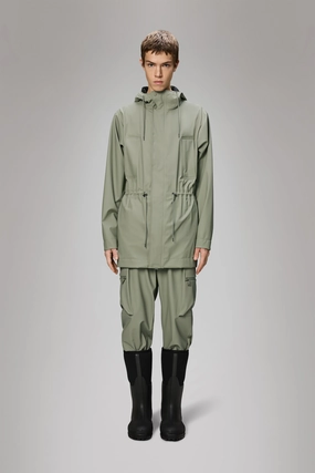 Bold Long Jacket Thermal Reflective Lining Layer Up Style