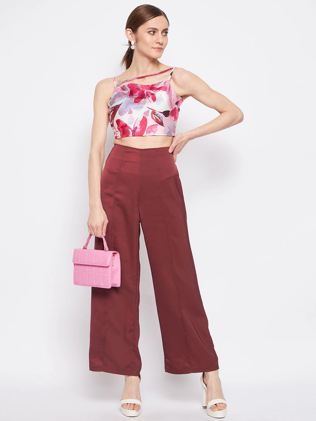 No Bunching No Irritation Seams Madame Wine Trouser