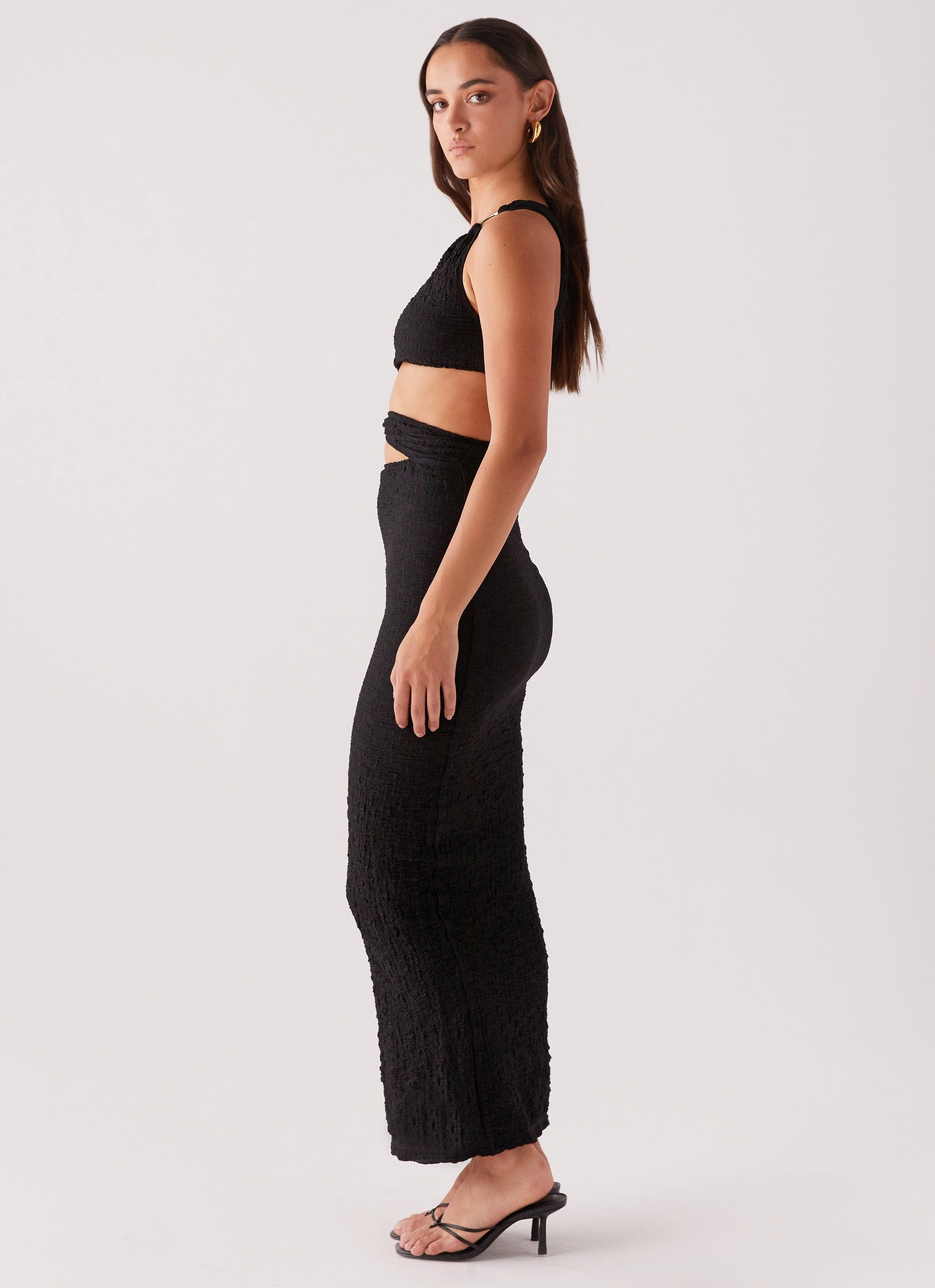 North Haven Maxi Dress - Black Layer Light Day Love