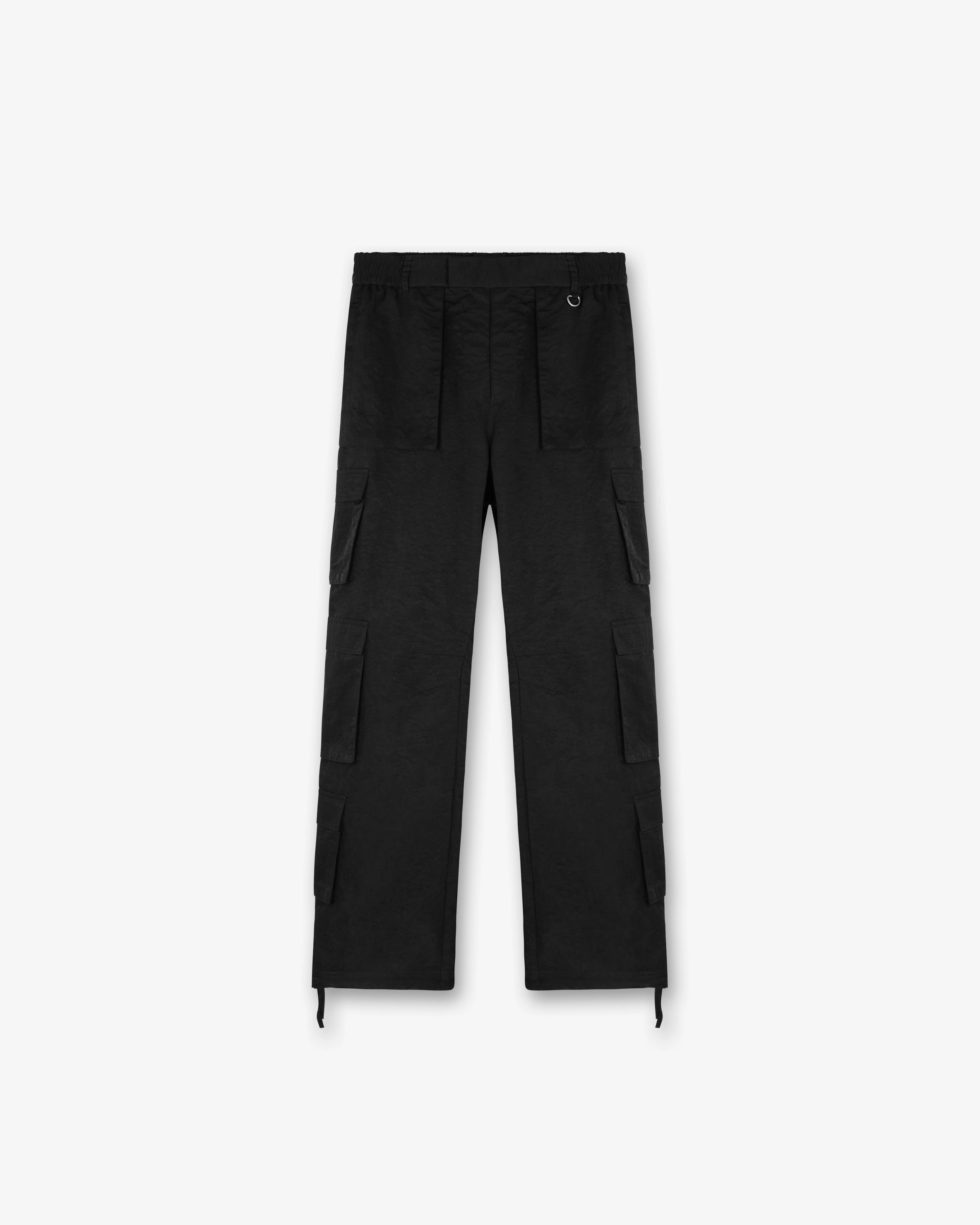 Nylon Tech Cargo Pant - Black AntiStaticFinish EcoFriendlyBlend