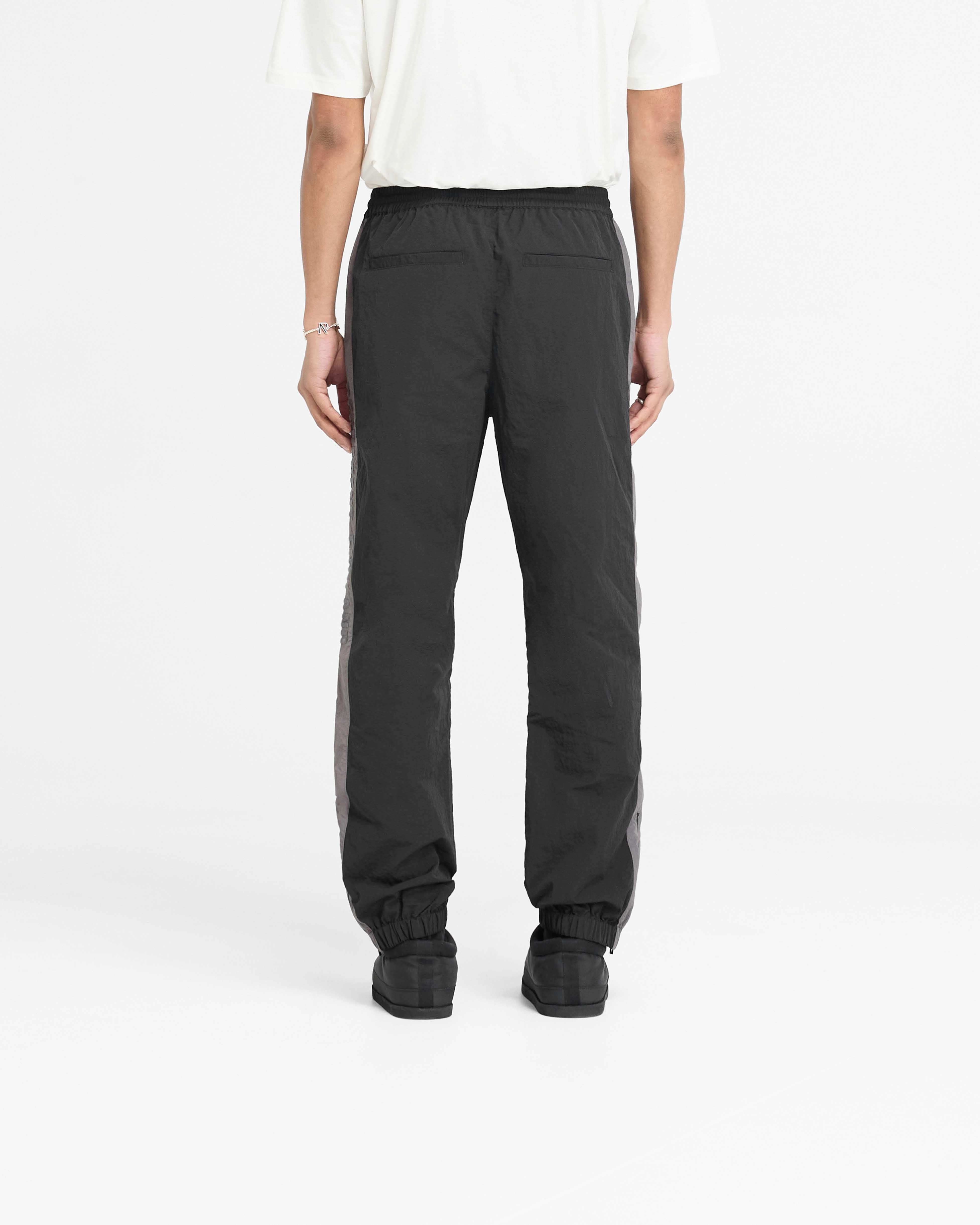 Effortless Design Sport Ready Nylon Track Pant - Black