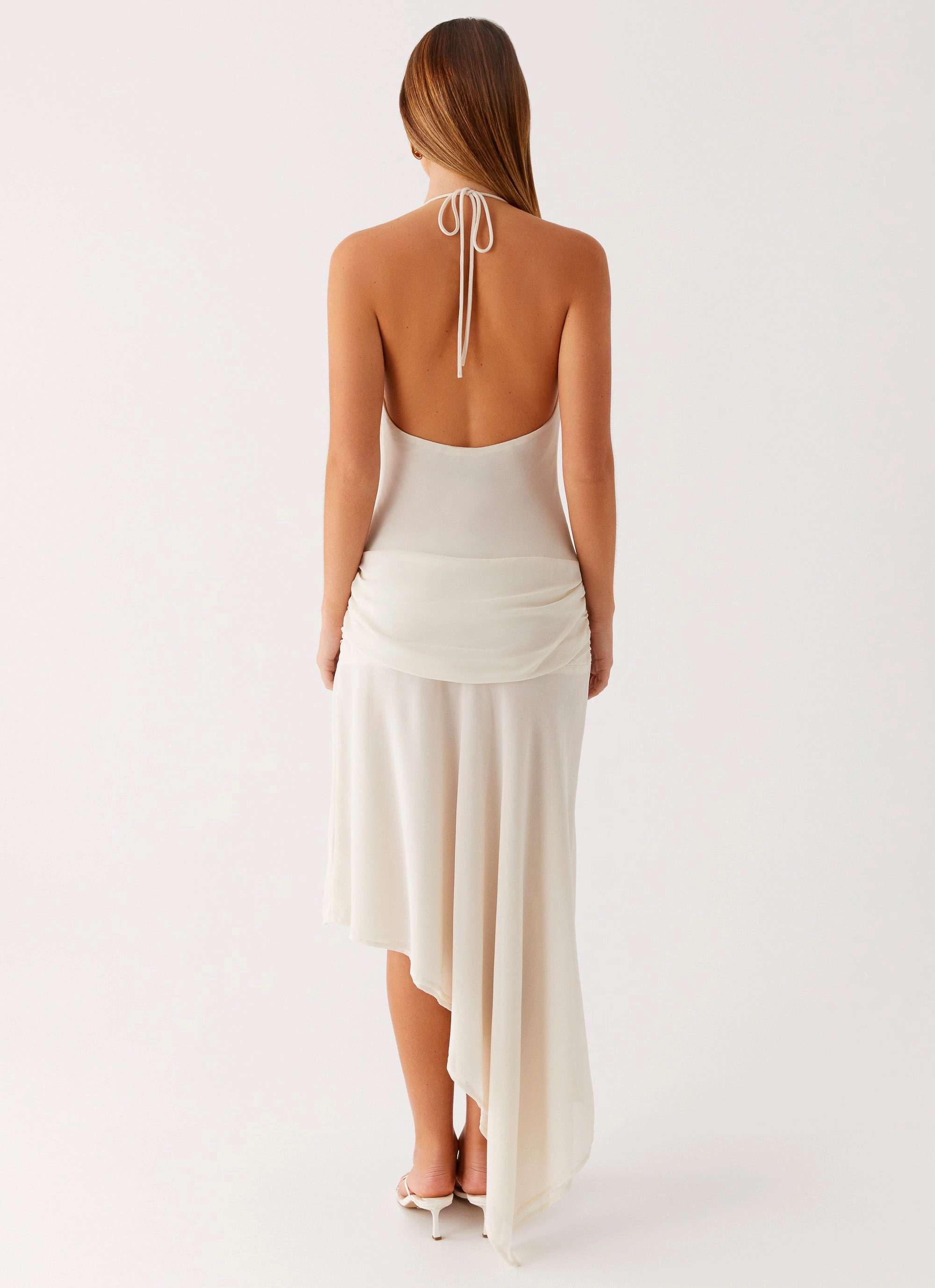 Calm Shine Nyra Midi Dress - Cream