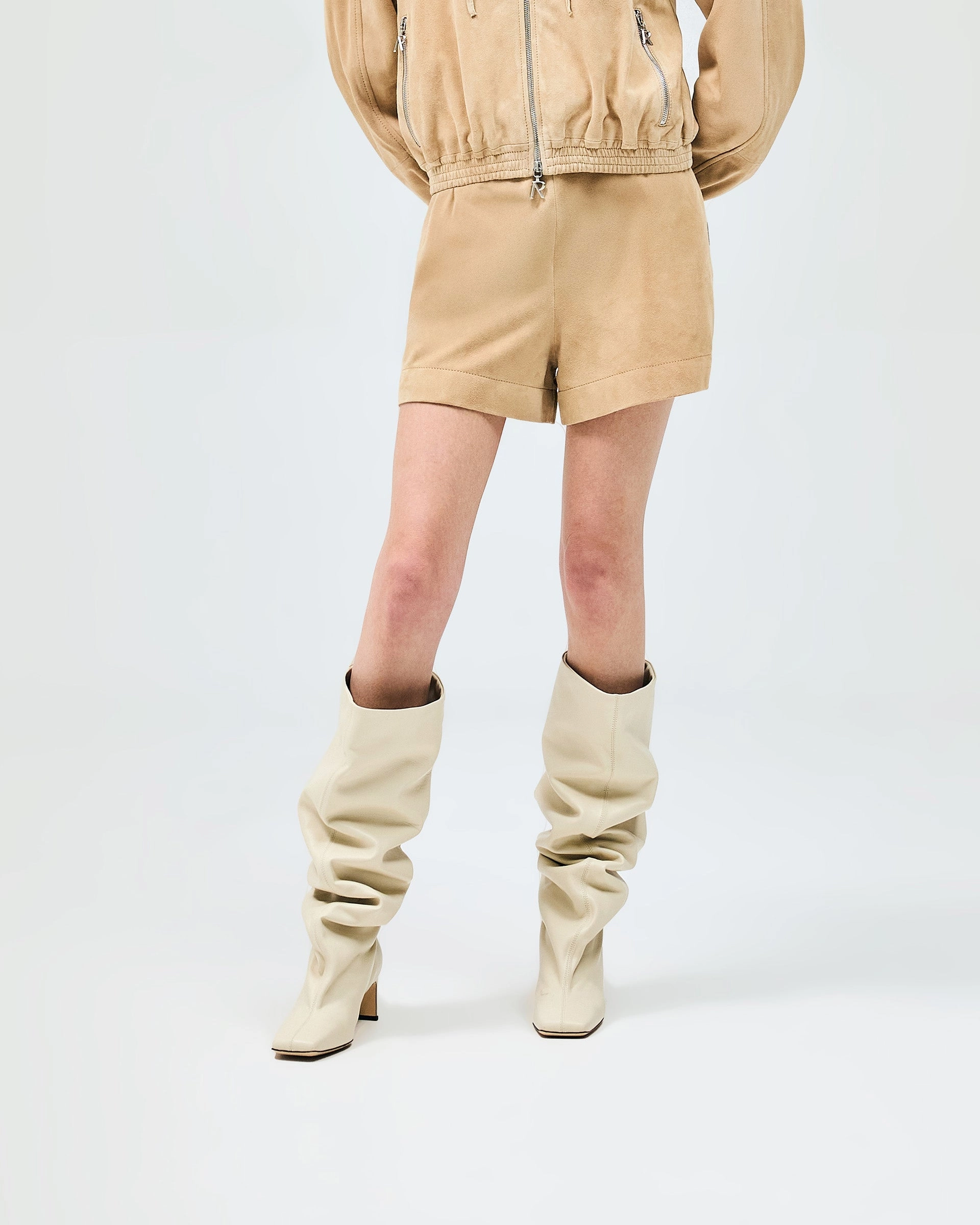 Beach Ready sequined details Oblivion Short - Warm Sand