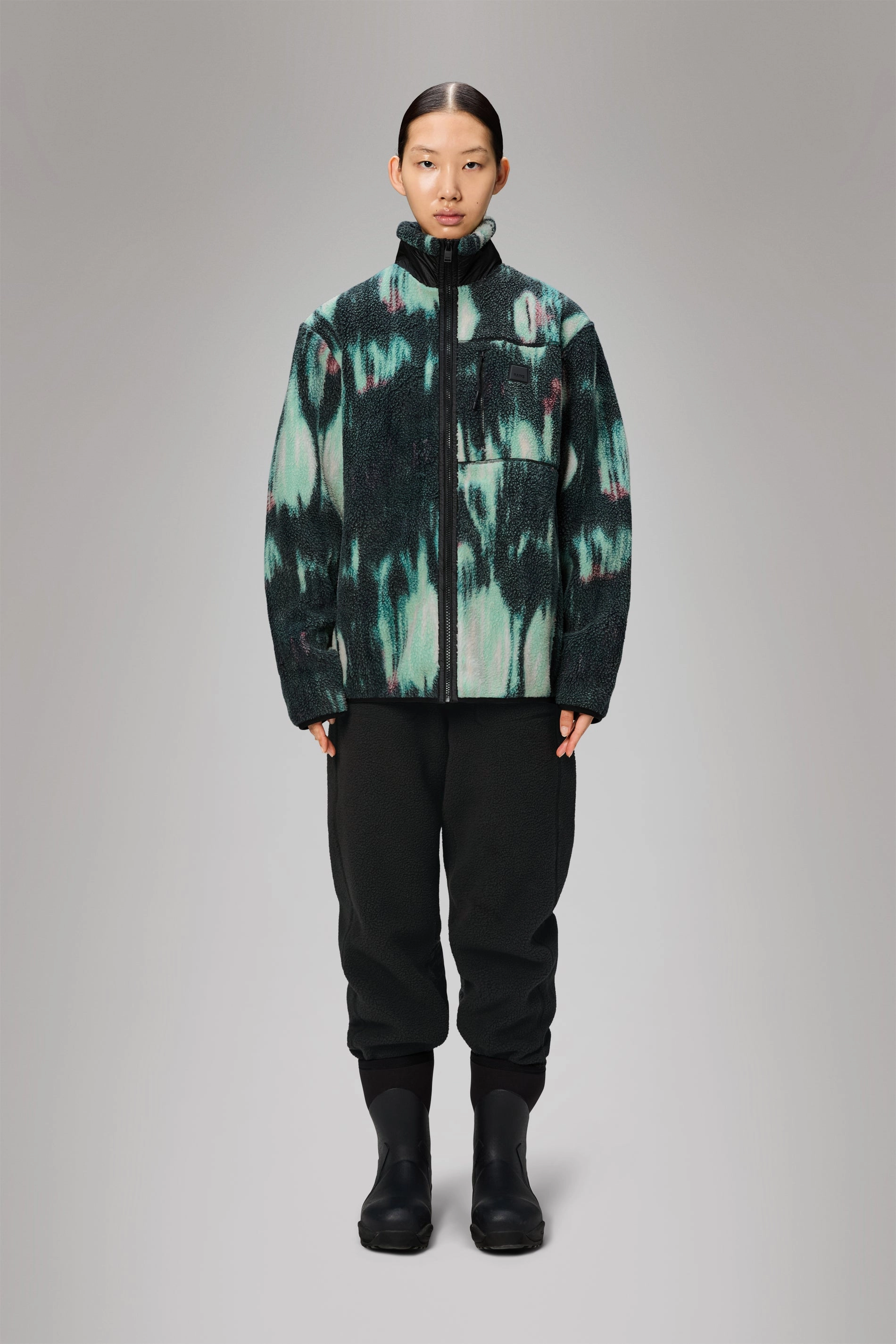Yermo Fleece Jacket Sleek Outdoor Look TemperatureRegulating