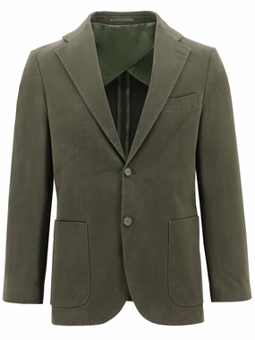 Warm Essentials Abrasion Resistant Edges Prague Olive Sports Jacket