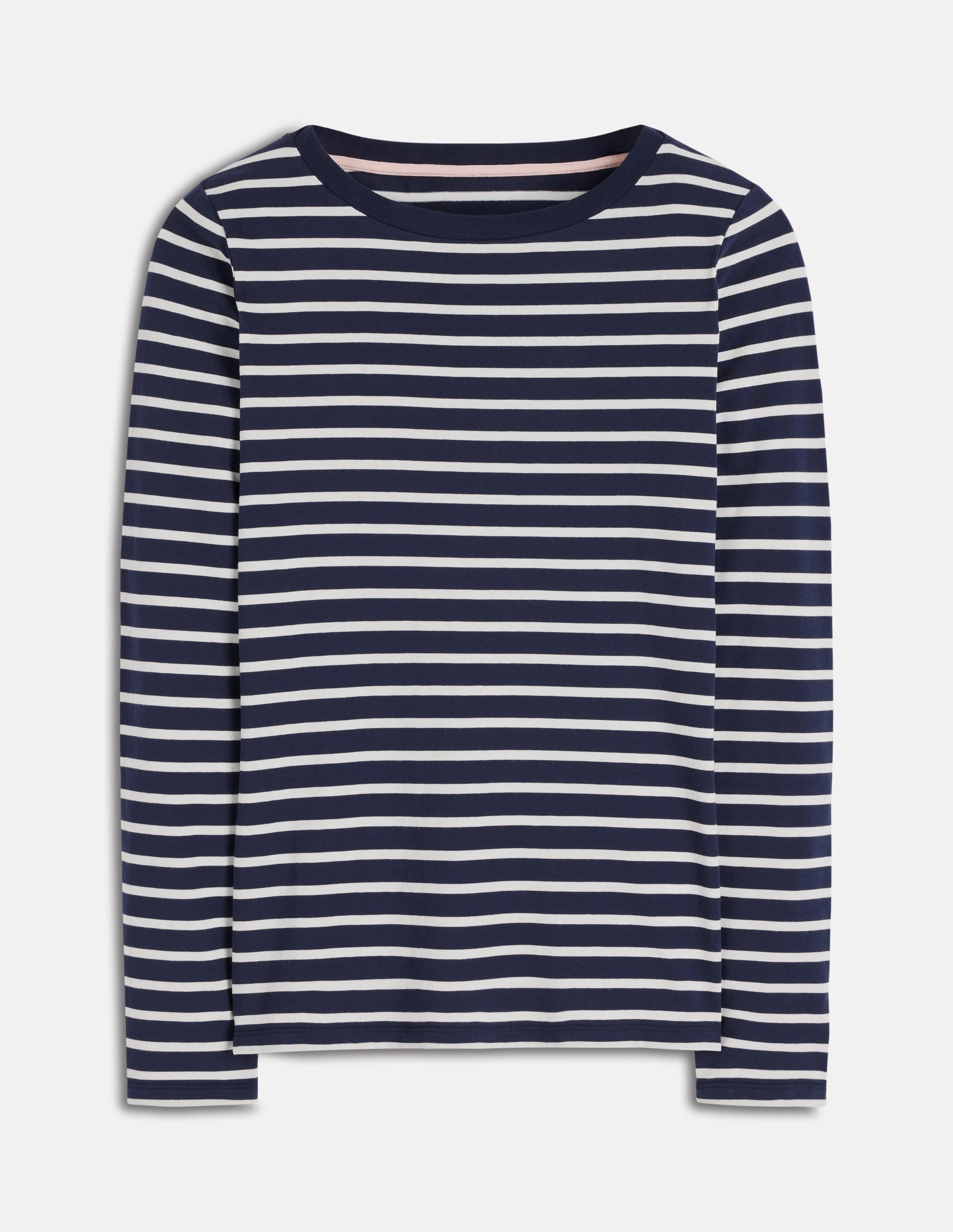 Abrasion Resistant Fabric Olivia Long Sleeve Breton-Navy, Ivory