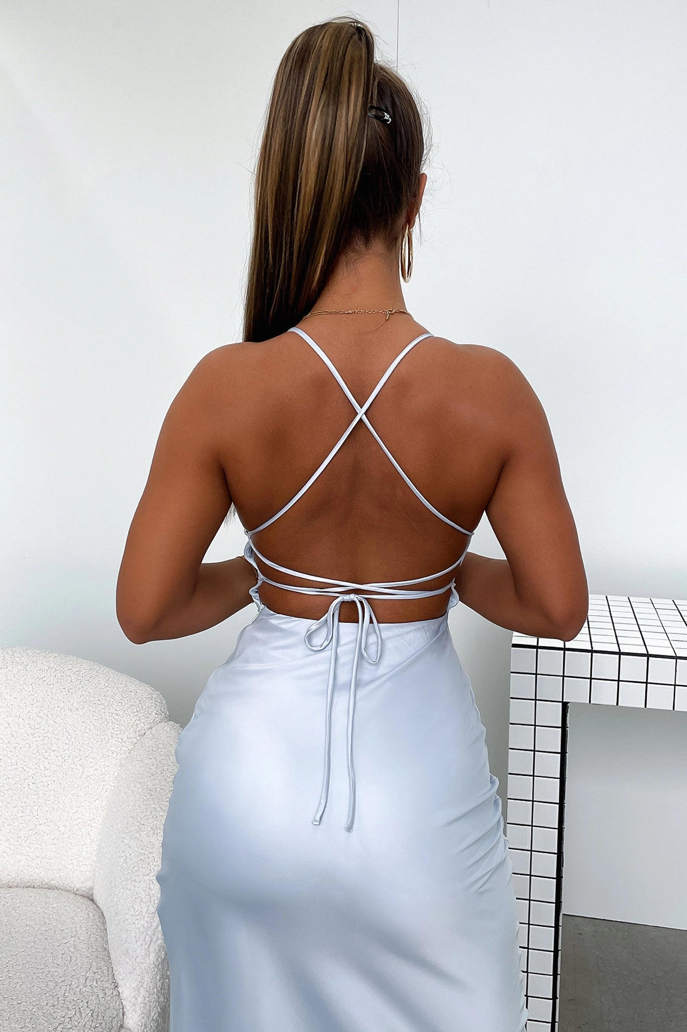 Grab Now Everyday Ready Olivia Maxi dress - Baby Blue