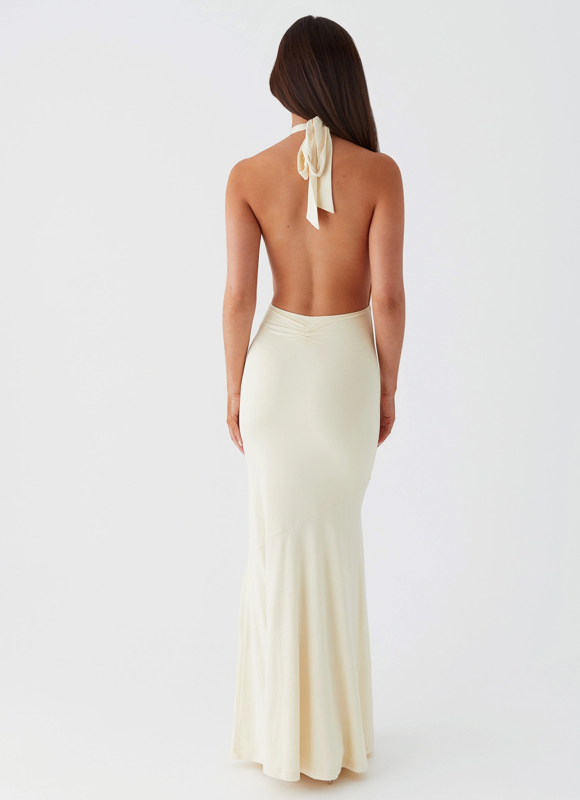 Eliza Rose Maxi Dress - Yellow Soft Layering