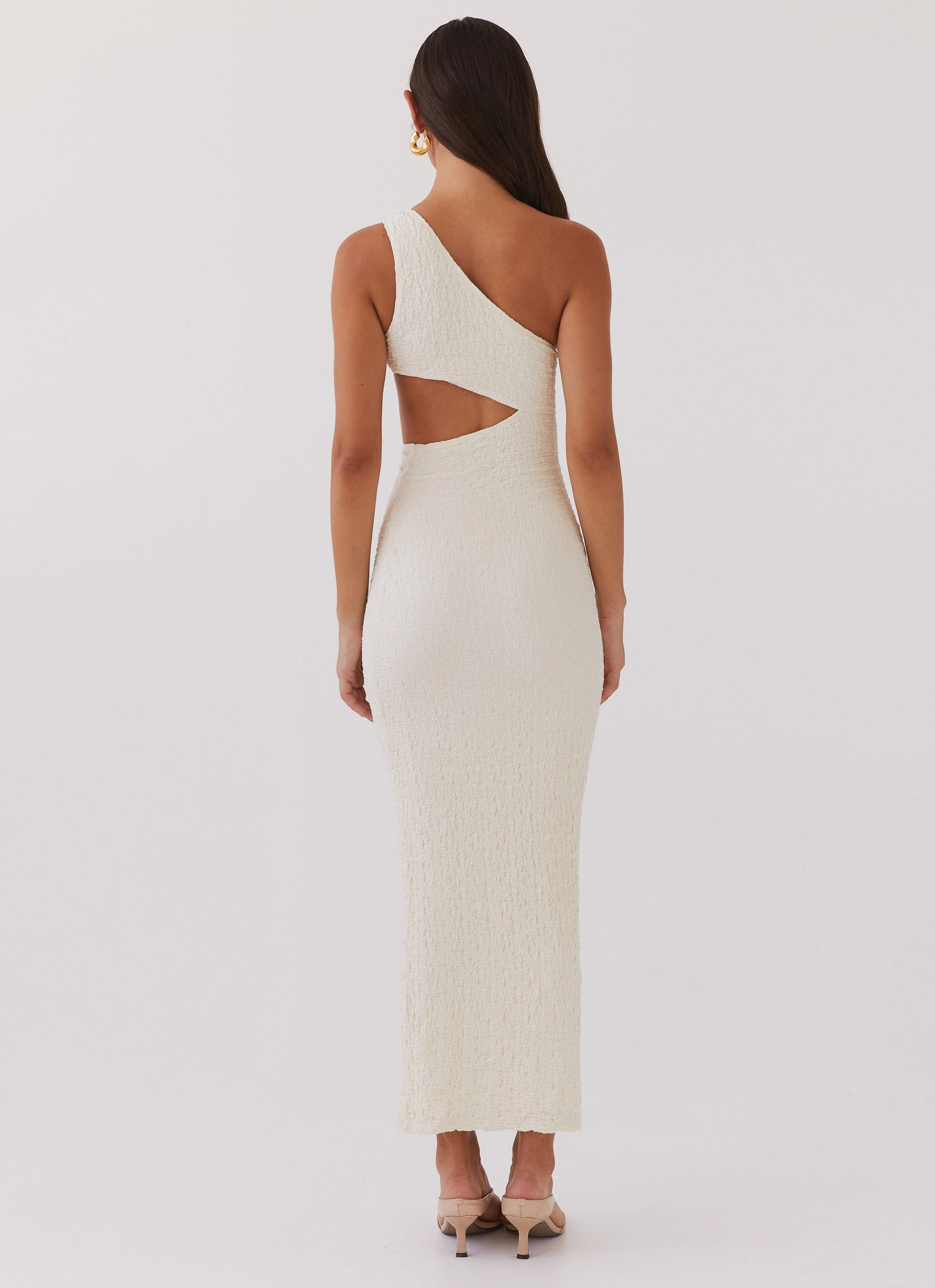 Smooth Surface North Haven Maxi Dress - Ivory Wave