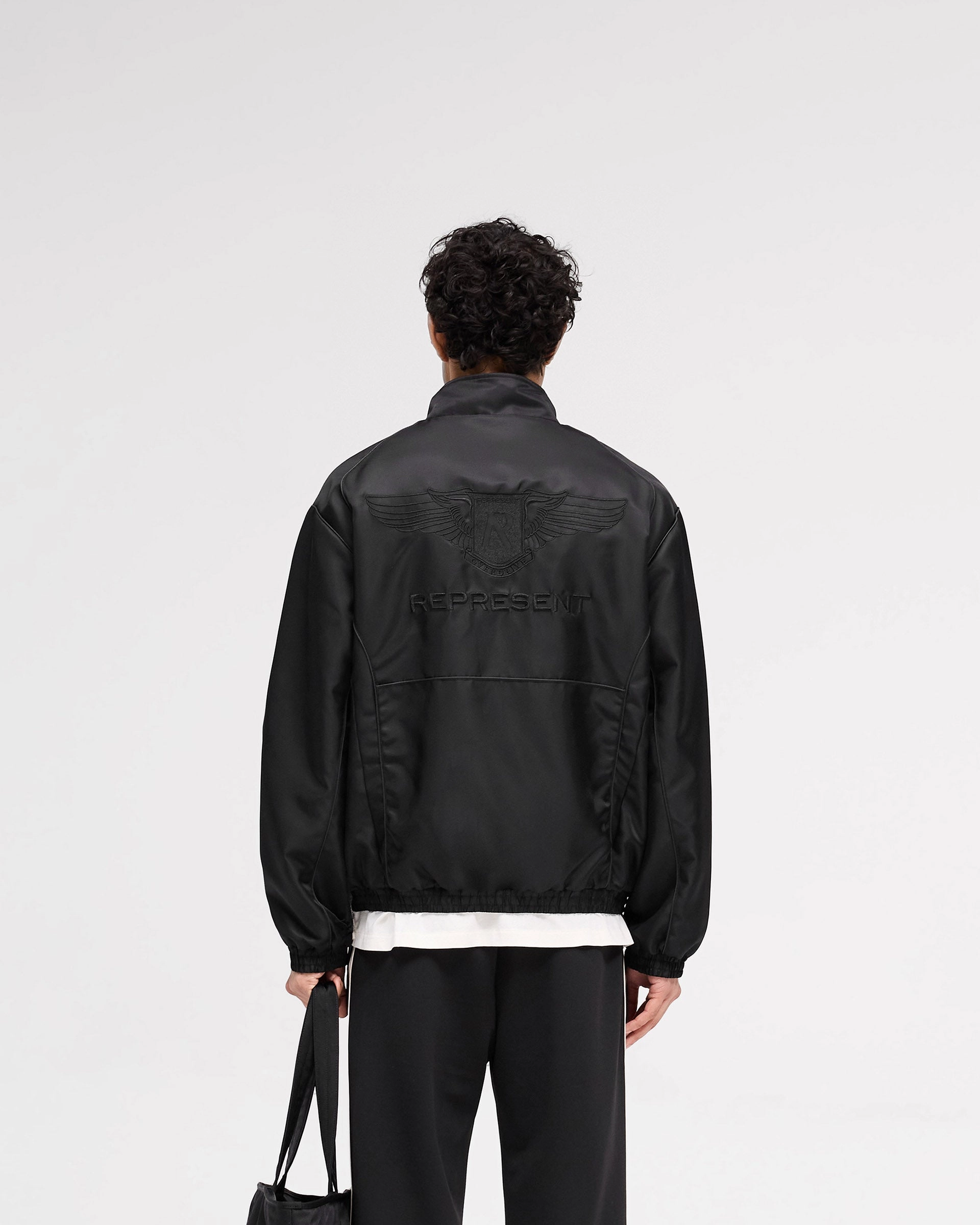 Overdrive Racing Jacket - Black Anti Pilling Technology