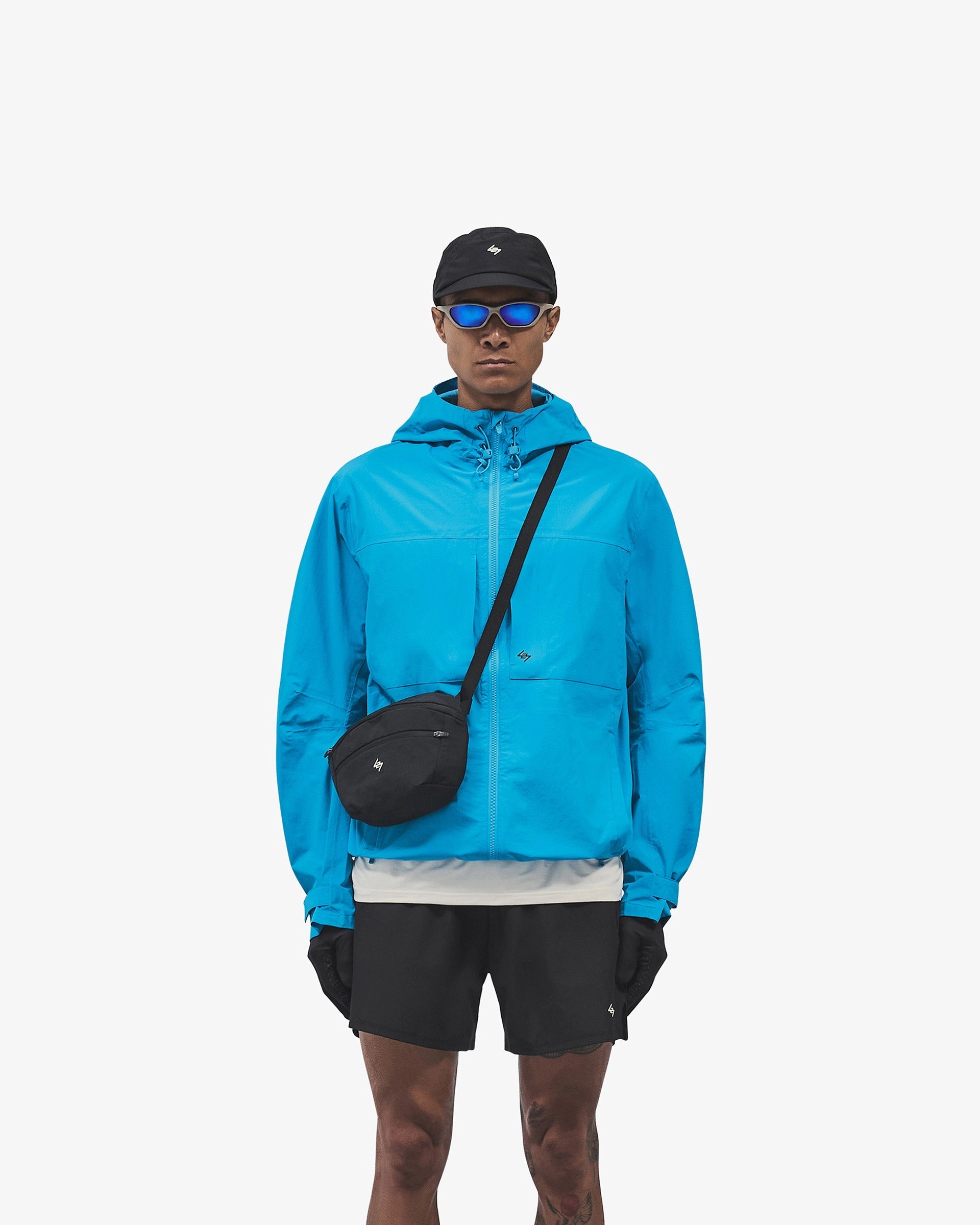 247 Taped Jacket - Electric Blue Simple Chill Piece