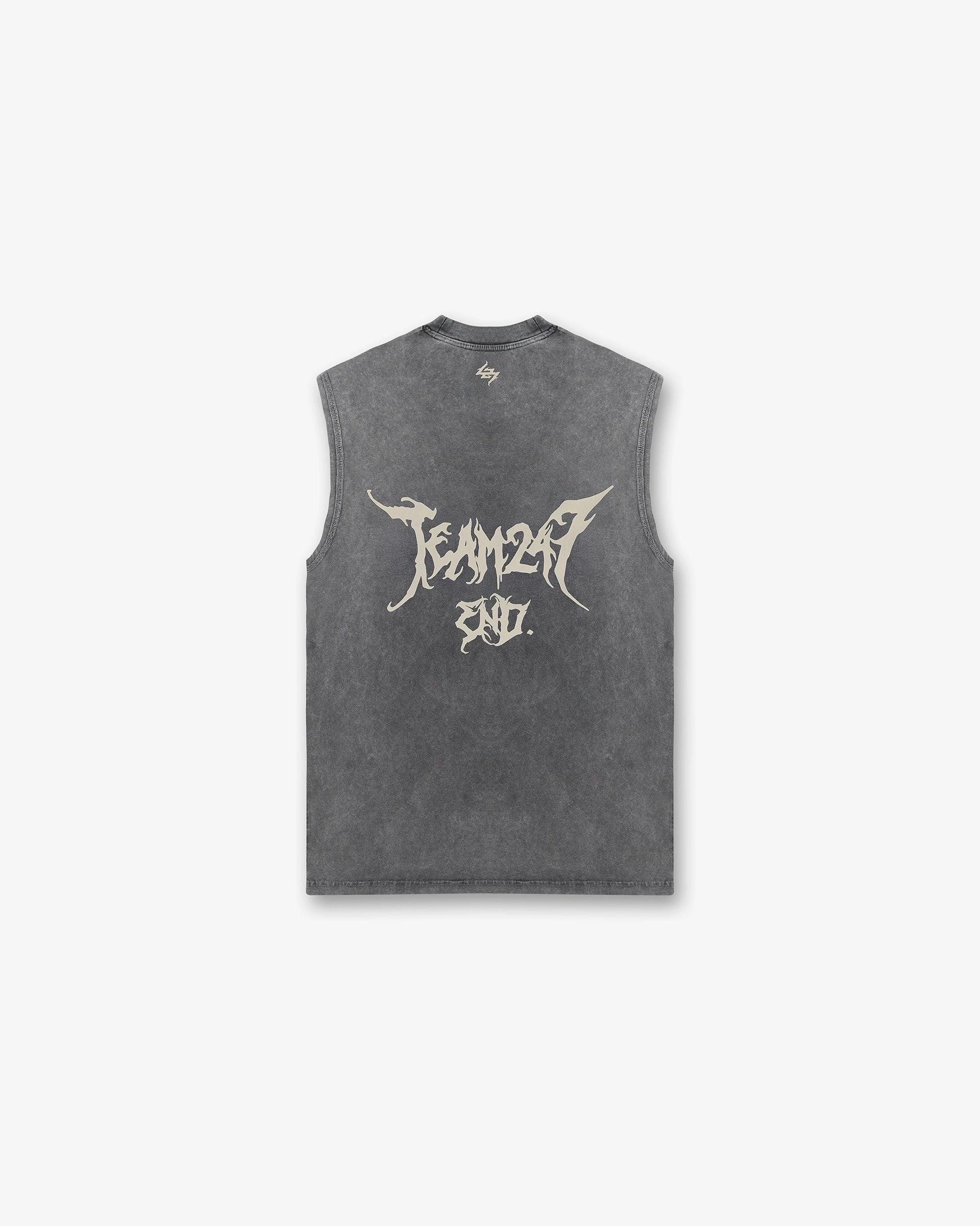 Moisture Management Technology Timeless Piece Team 247 X END Oversized Tank - Washed Grey