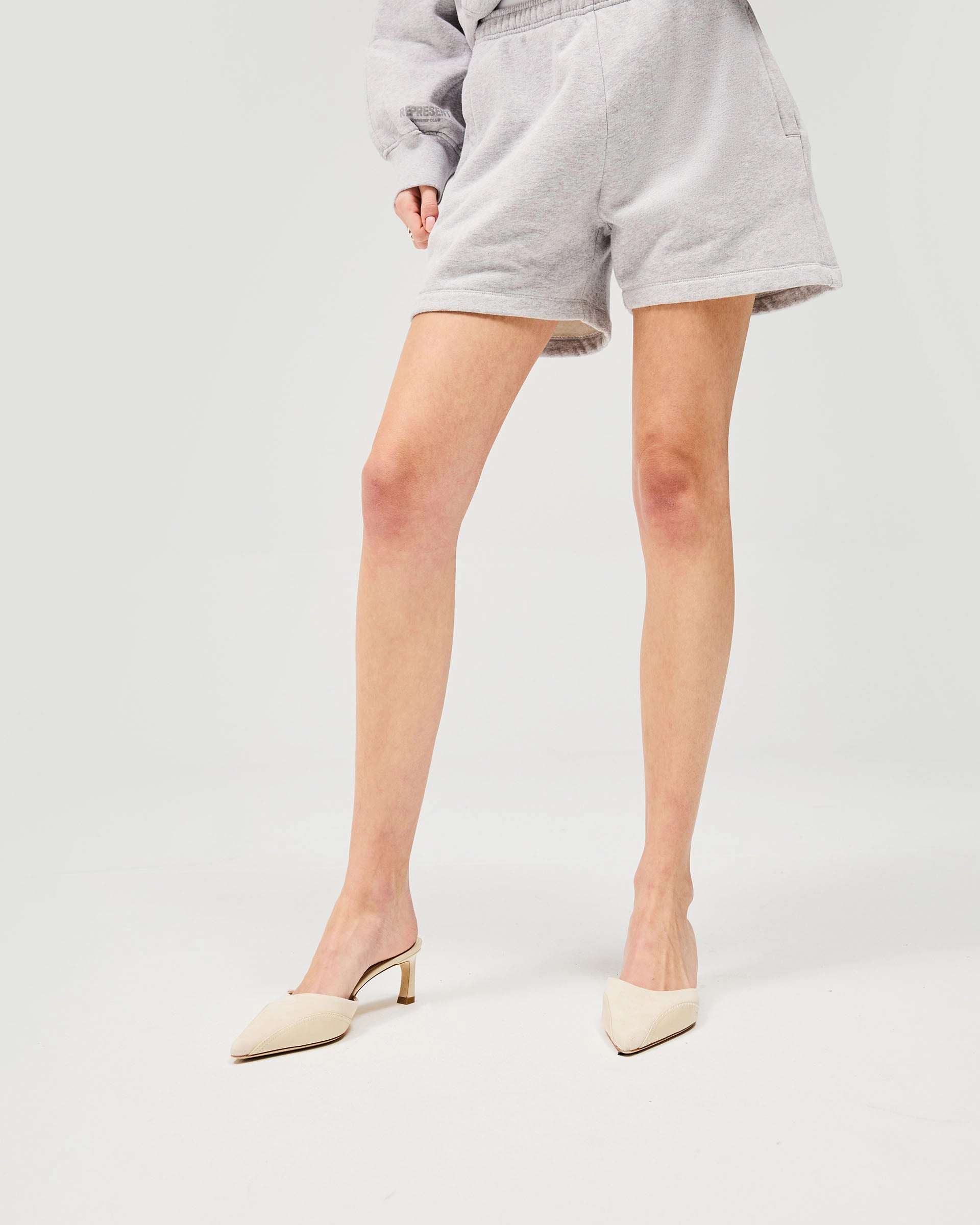 Owners Club Short - Grey Marl UPF Sun Protection