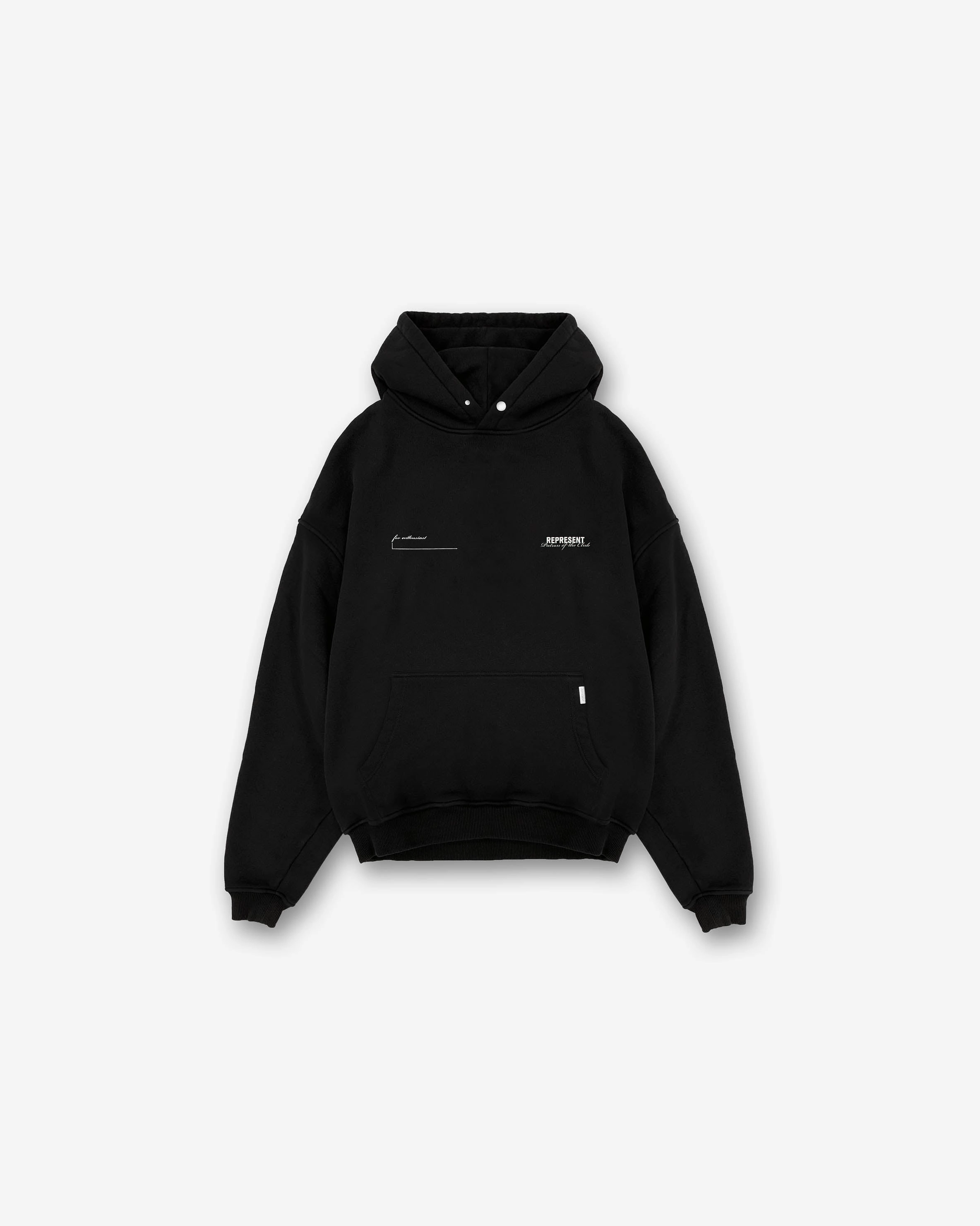 Patron Of The Club Hoodie - Black Party casual